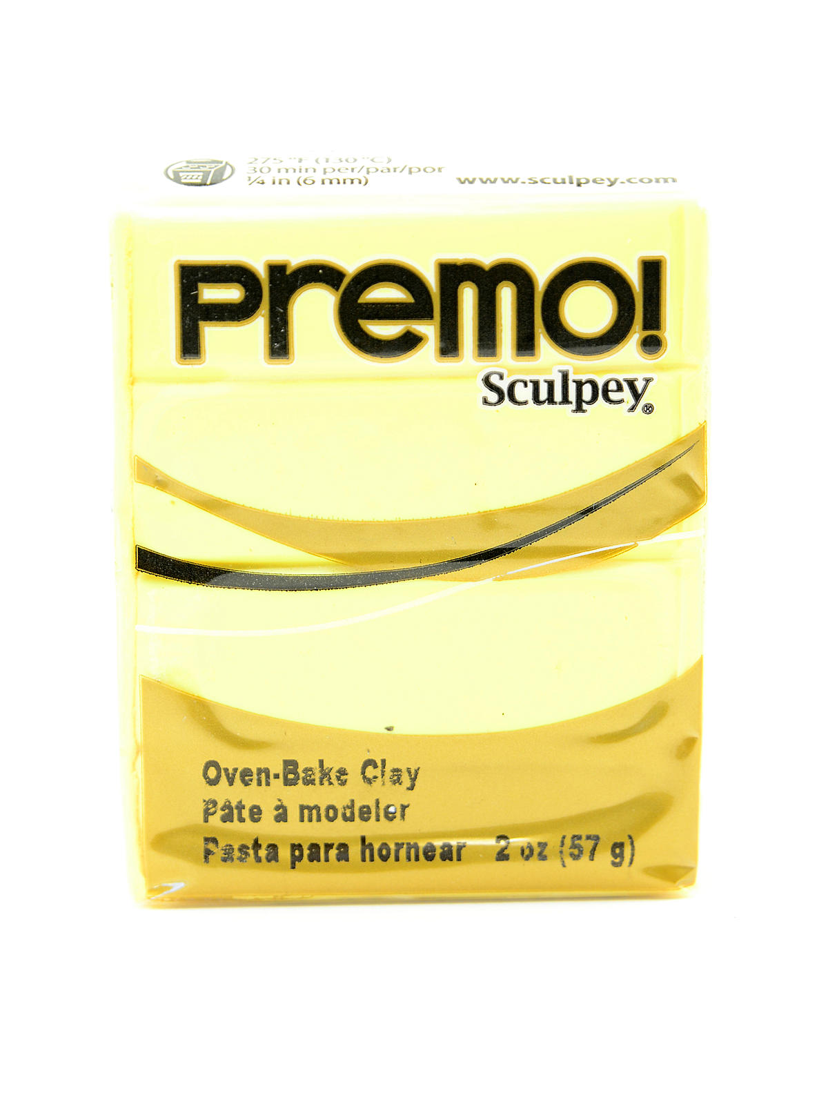 Premo Premium Polymer Clay Sunshine 2 Oz.