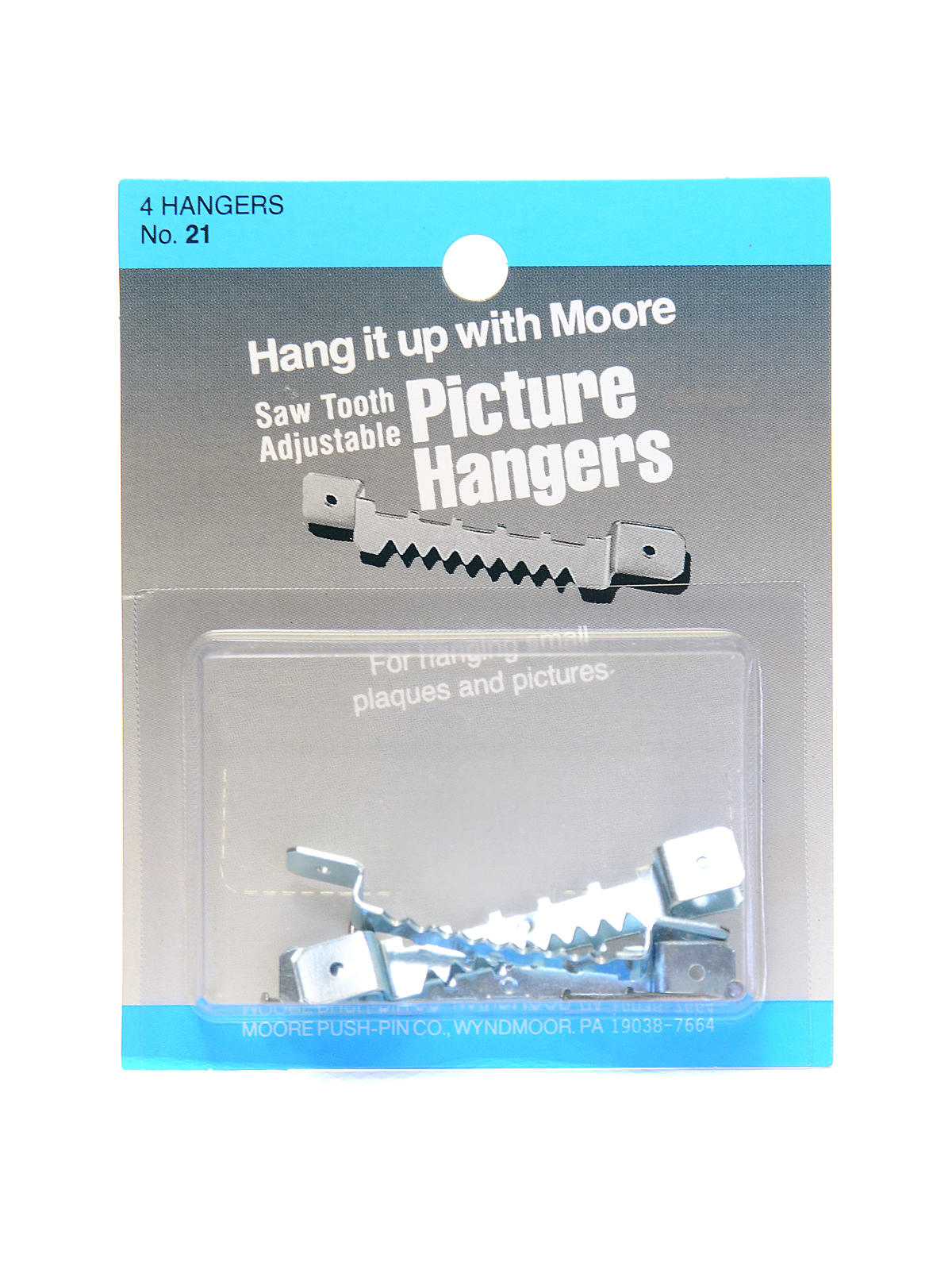 Saw Tooth Adjustable Picture Hangers 1 1 2 In. Pack Of 4