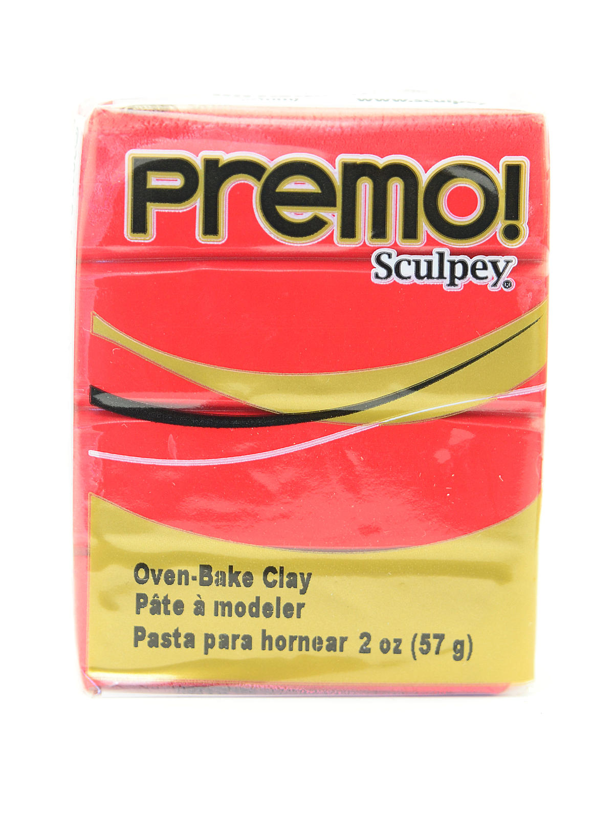 Premo Premium Polymer Clay pomegranate 2 oz.
