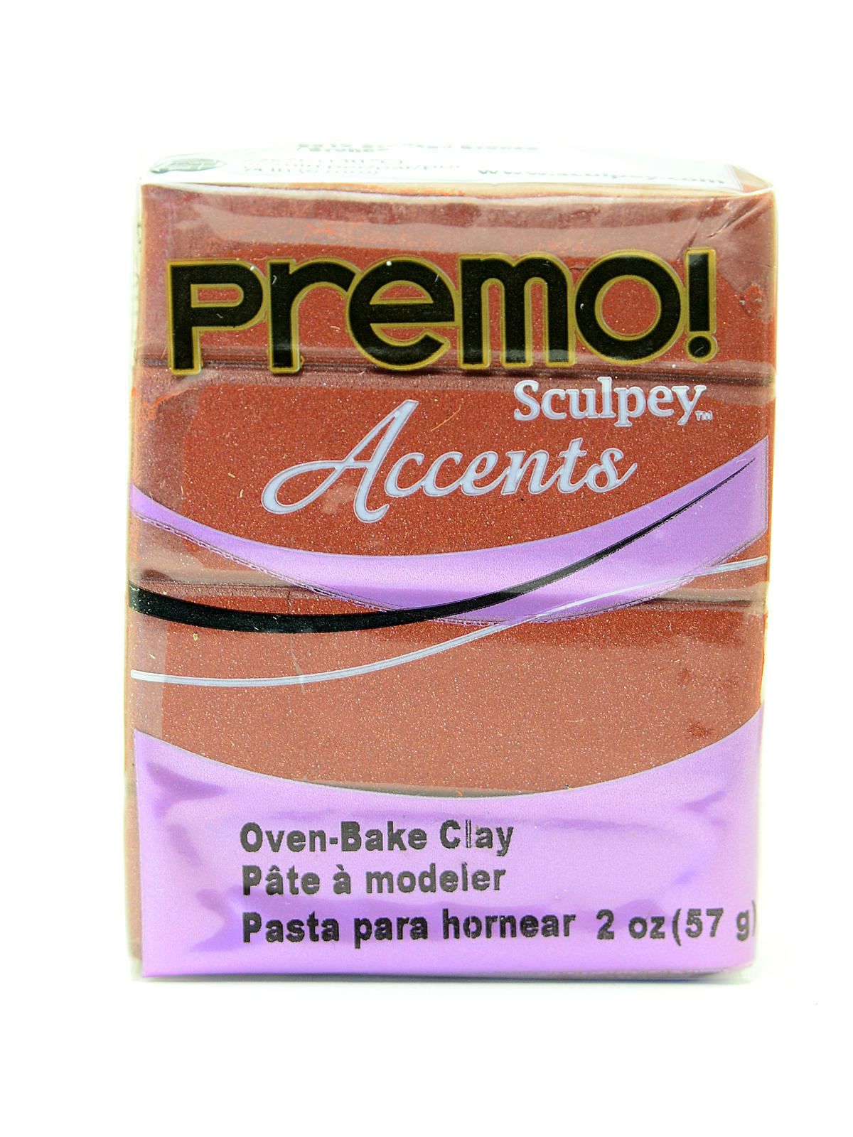 Premo Premium Polymer Clay bronze 2 oz.