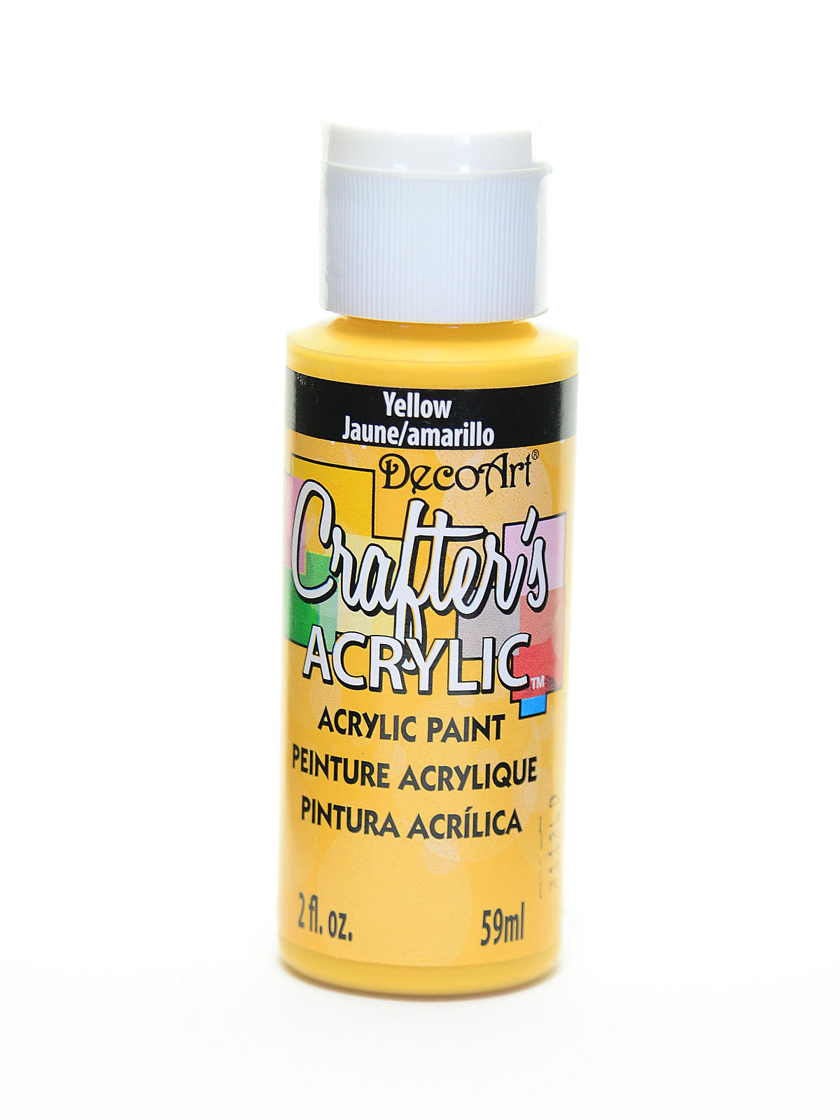 Crafters Acrylic 2 oz yellow