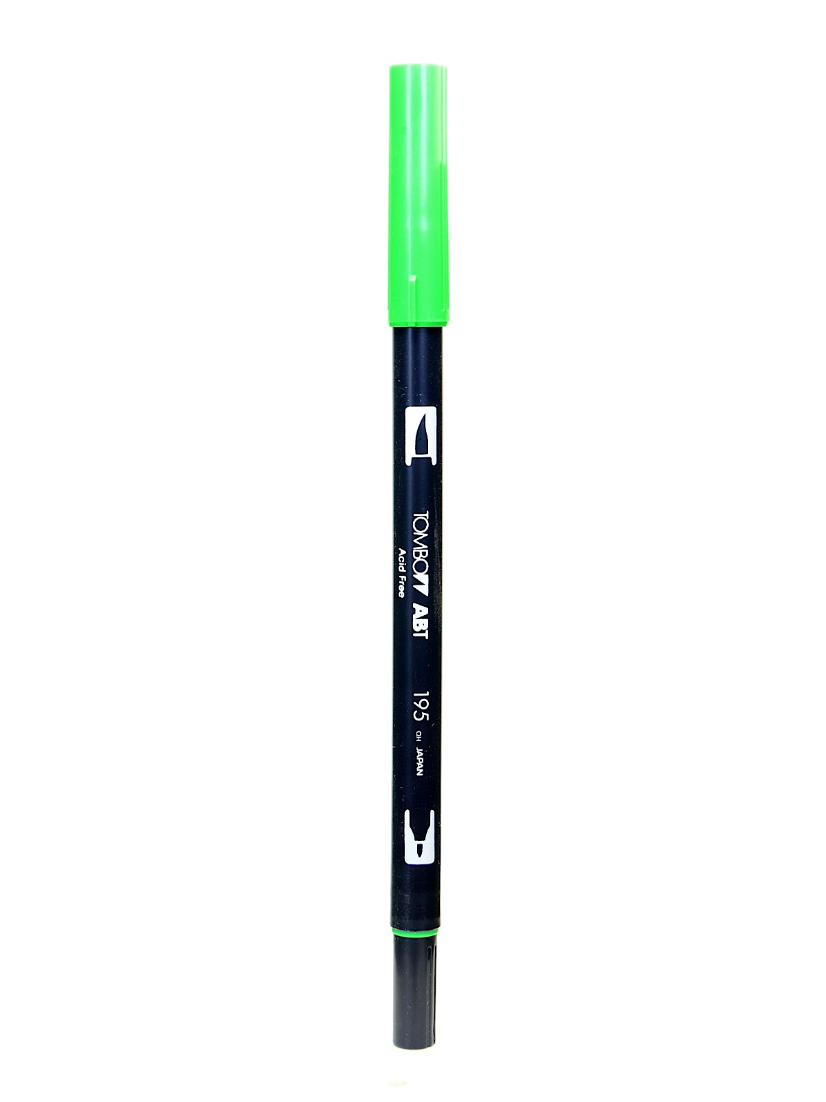 Dual End Brush Pen Light Green 195