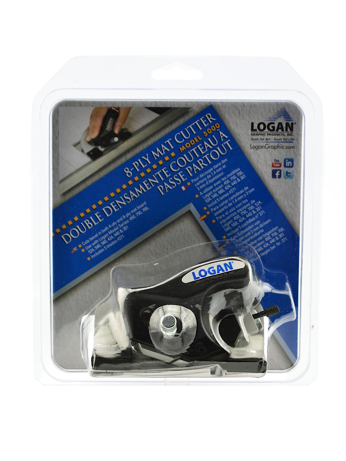 8-Ply Mat Cutter and Blades cutter