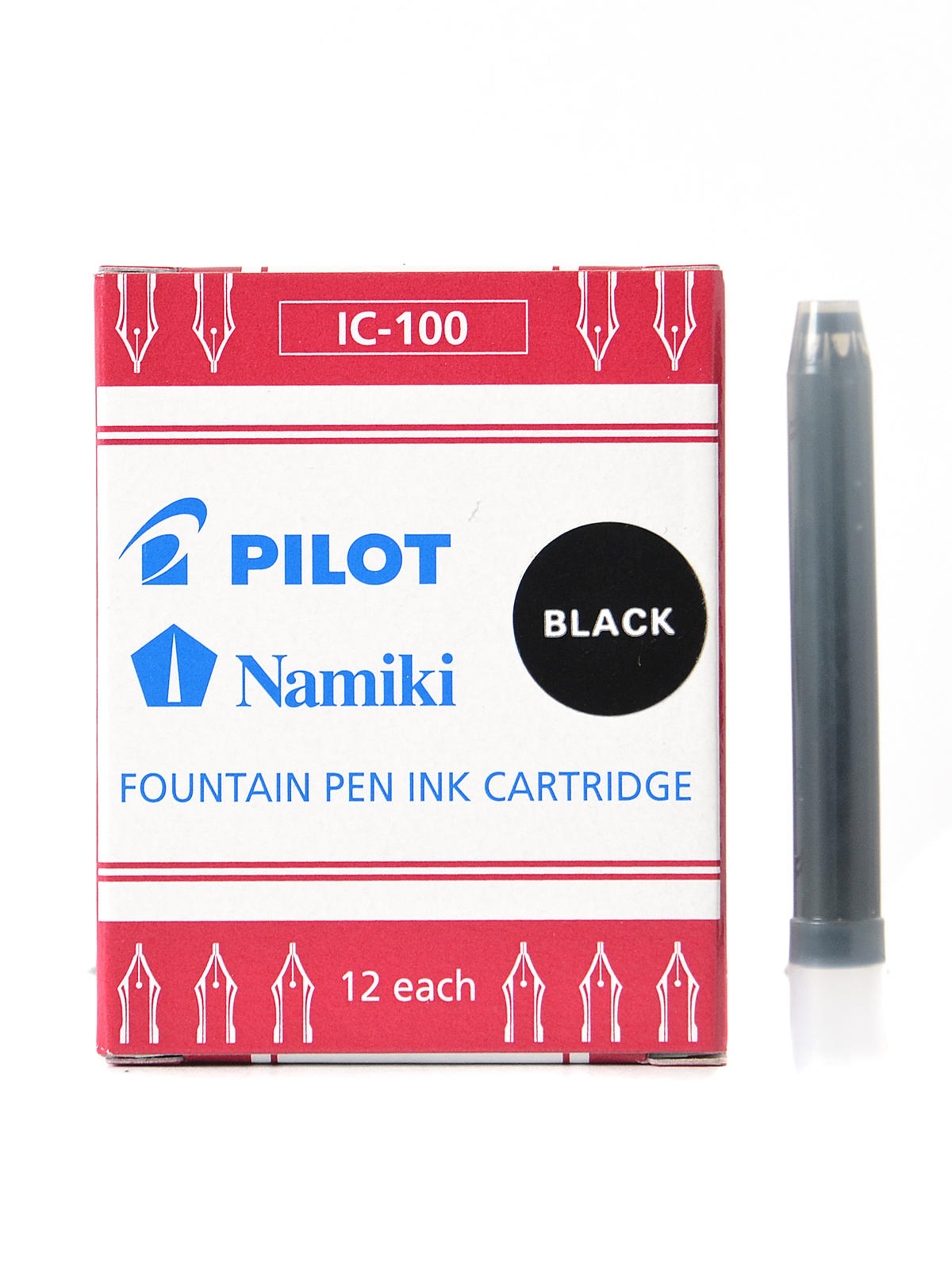 Namiki Fountain Pen Refills black box of 12