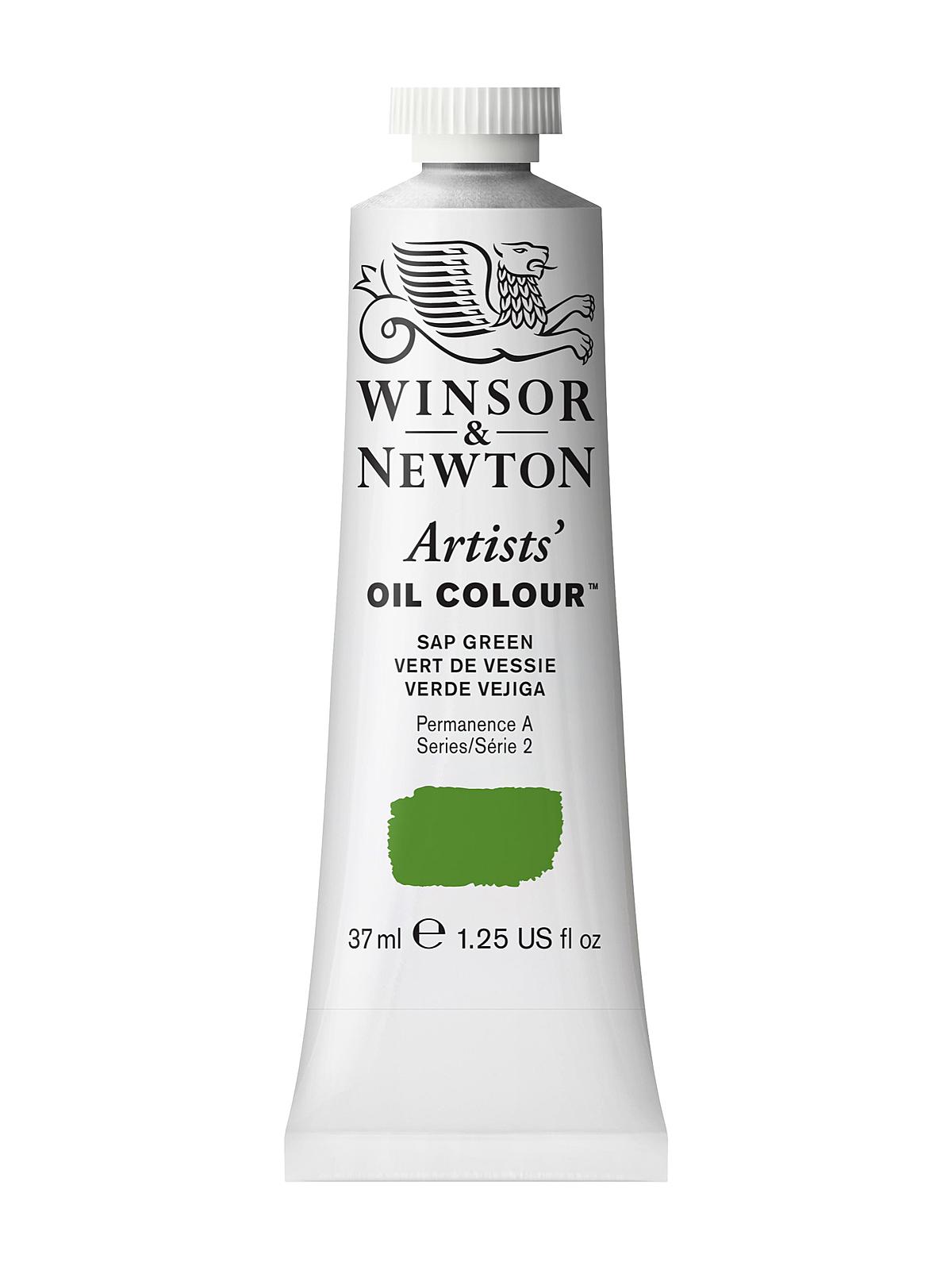 Artists' Oil Colours sap green 599 37 ml