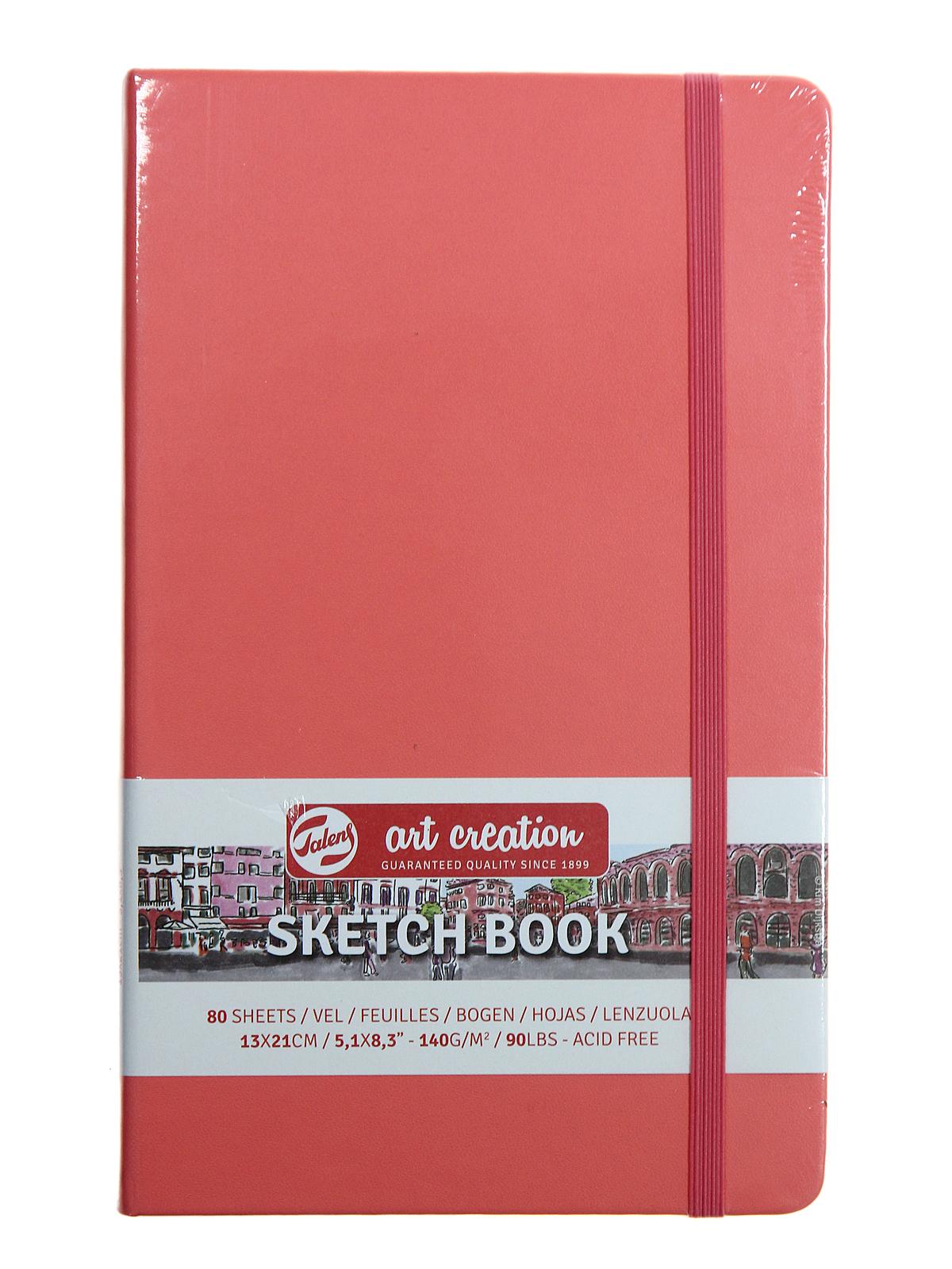 Art Creations Sketchbooks 140 g coral 13 cm x 21 cm