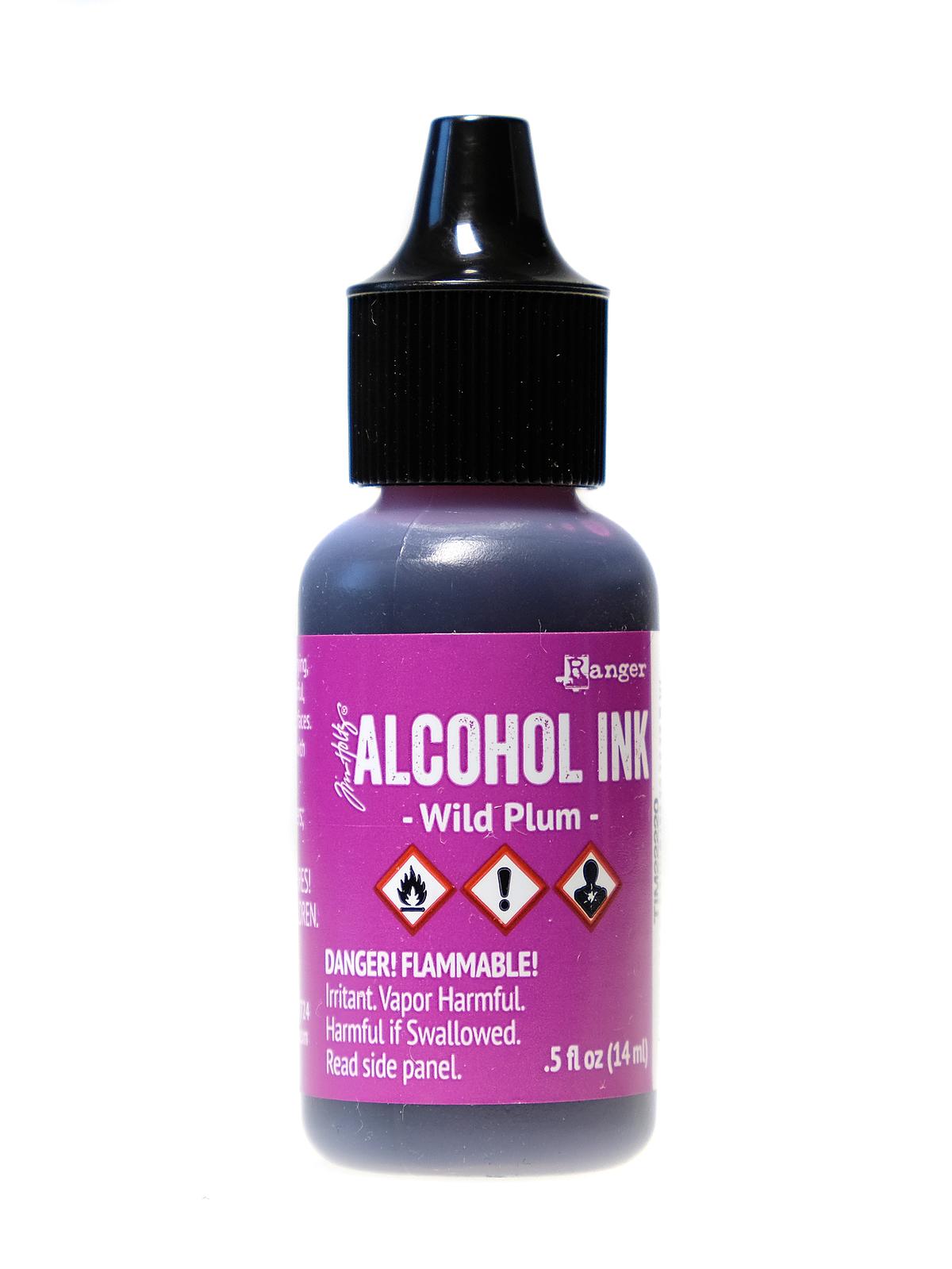Tim Holtz Alcohol Inks wild plum 0.5 oz. bottle
