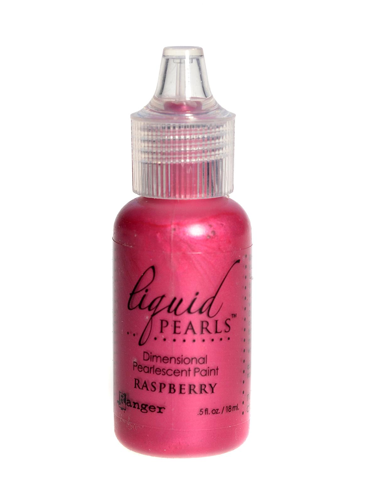 Liquid Pearls Pearlescent Paint raspberry 0.5 oz. bottle