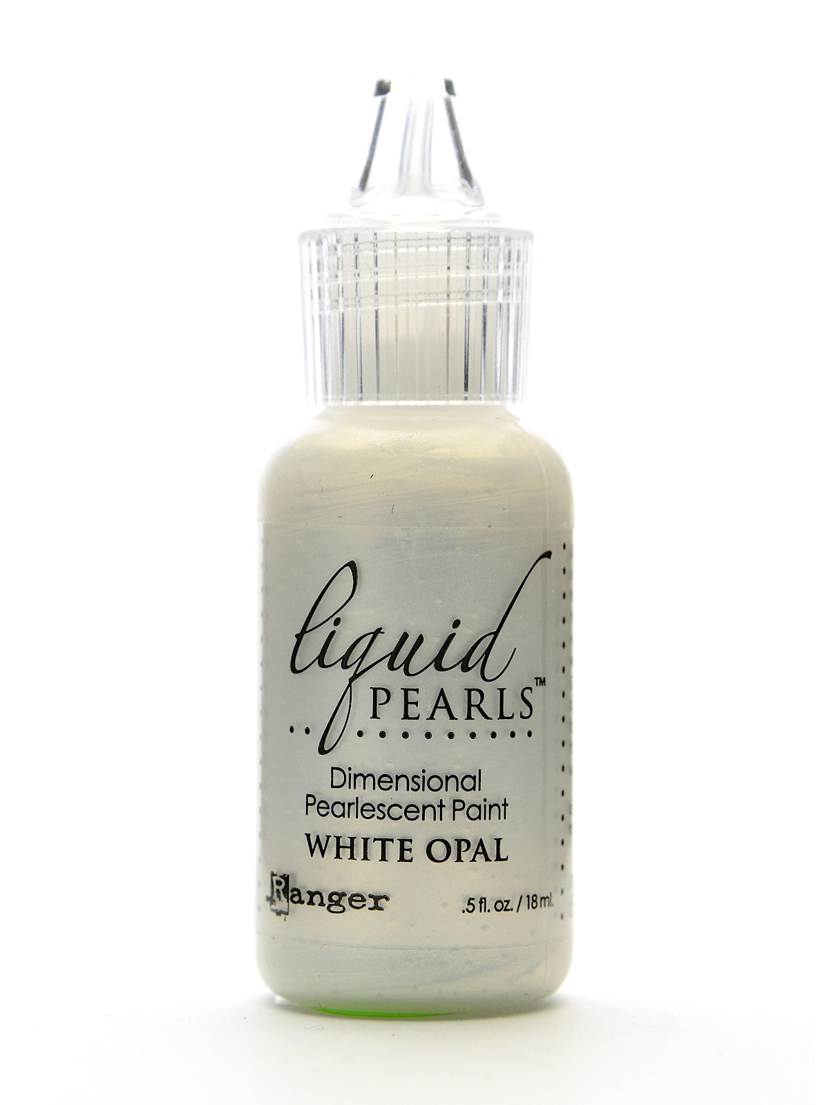 Liquid Pearls Pearlescent Paint white opal 0.5 oz. bottle