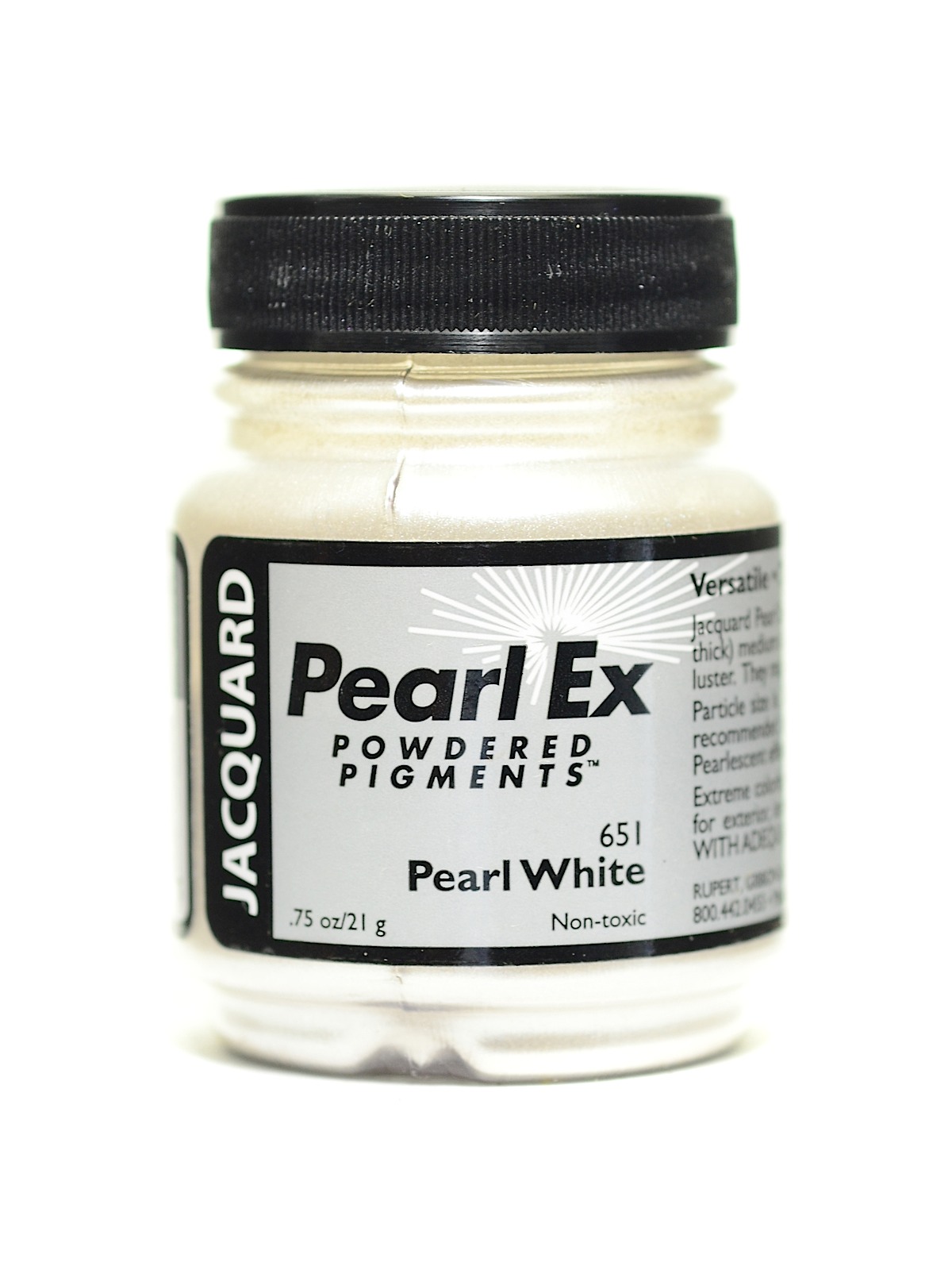 Pearl Ex Powdered Pigments Pearl White 0.75 Oz.