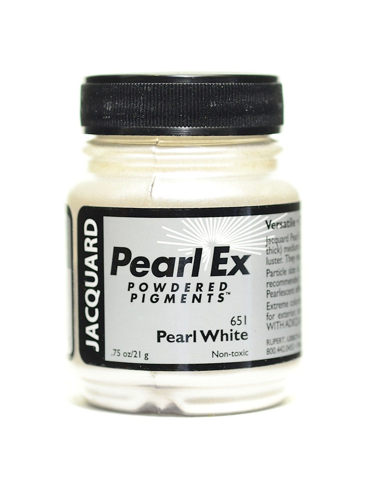 Pearl Ex Powdered Pigments pearl white 0.75 oz.