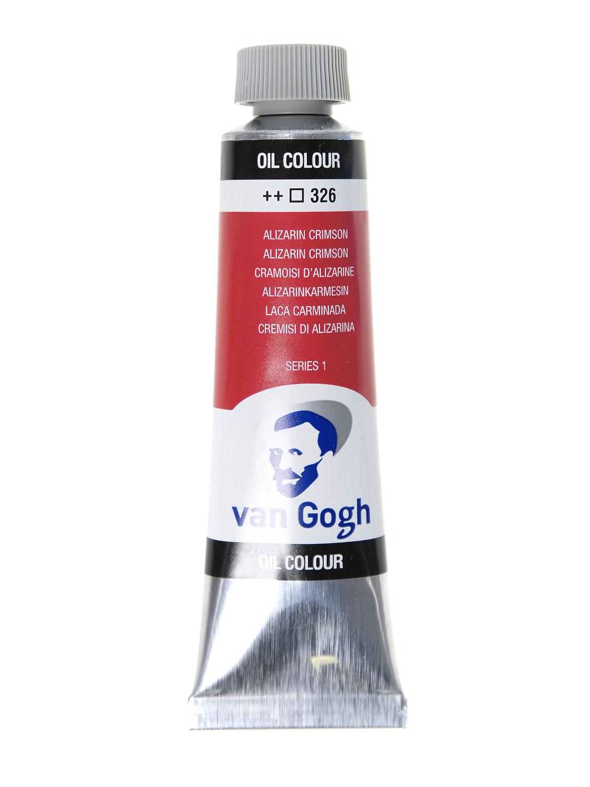 Oil Color alizarin crimson 40 ml (1.35 oz)