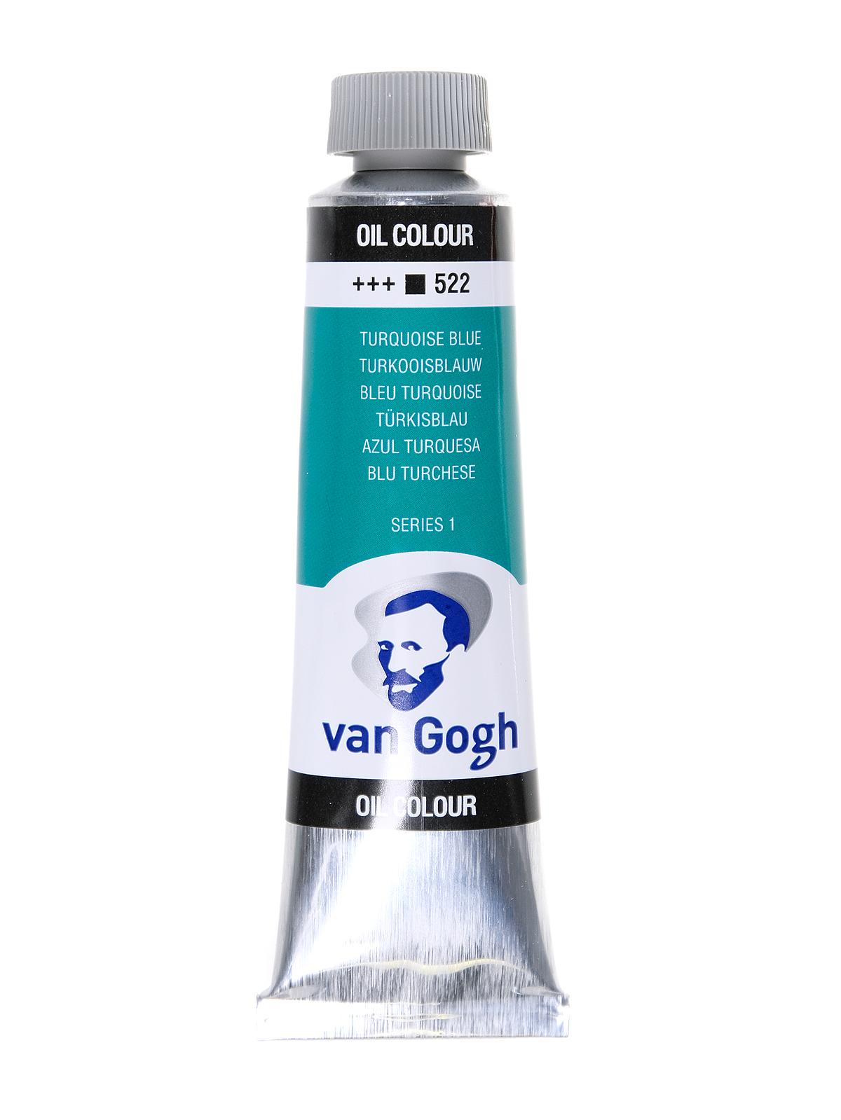 Oil Color turquoise blue 40 ml (1.35 oz)