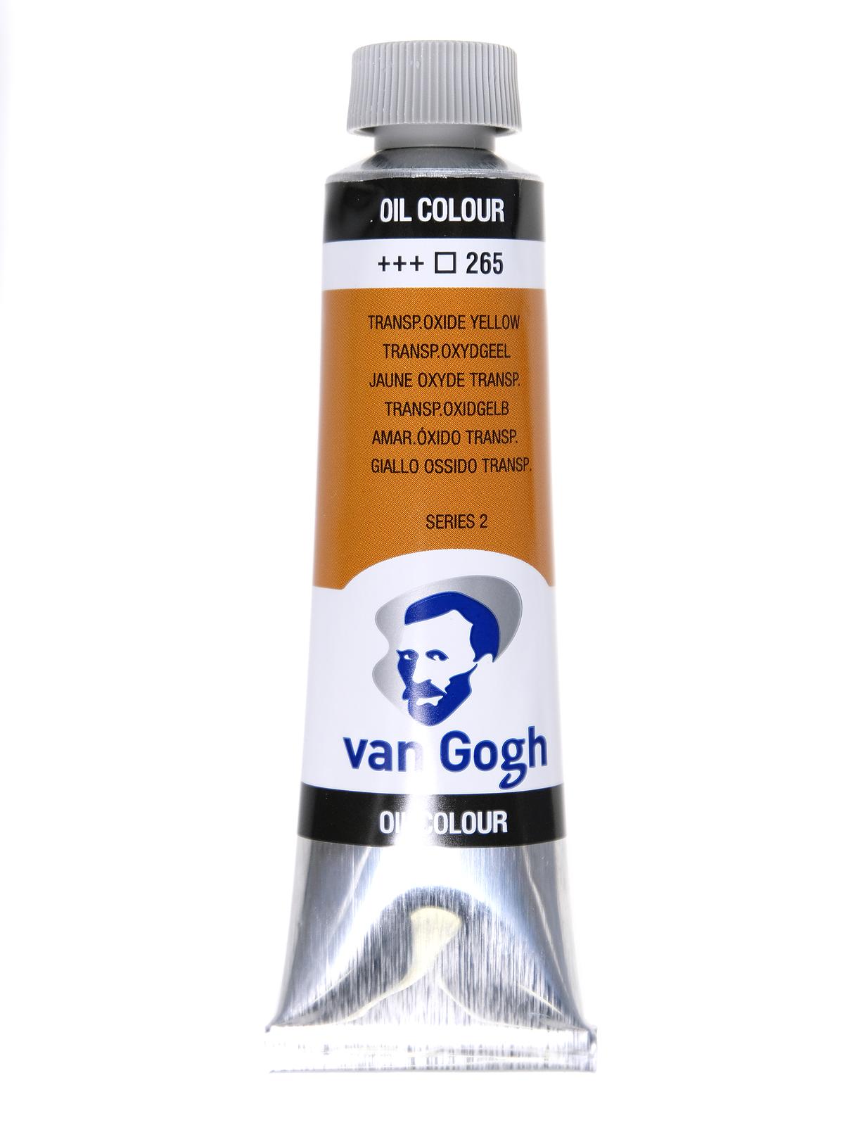 Oil Color transparent oxide yellow 40 ml (1.35 oz)