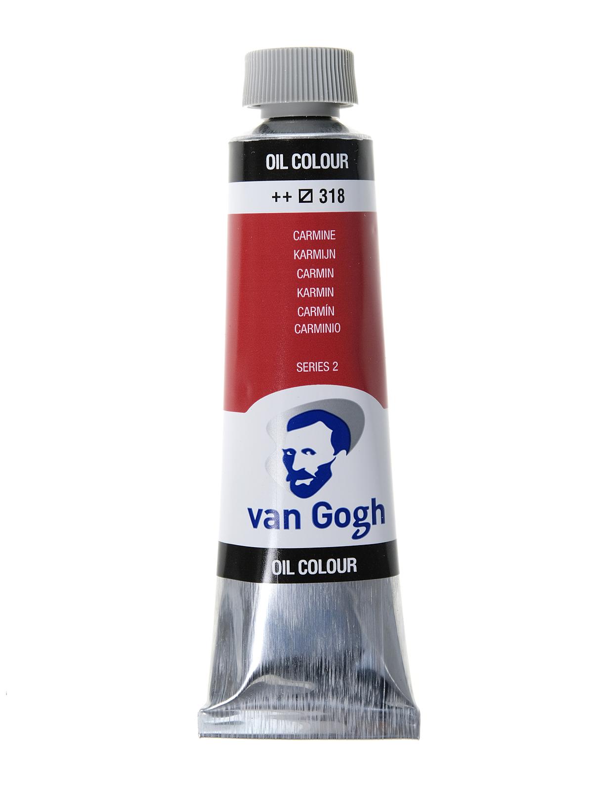 Oil Color carmine 40 ml (1.35 oz)
