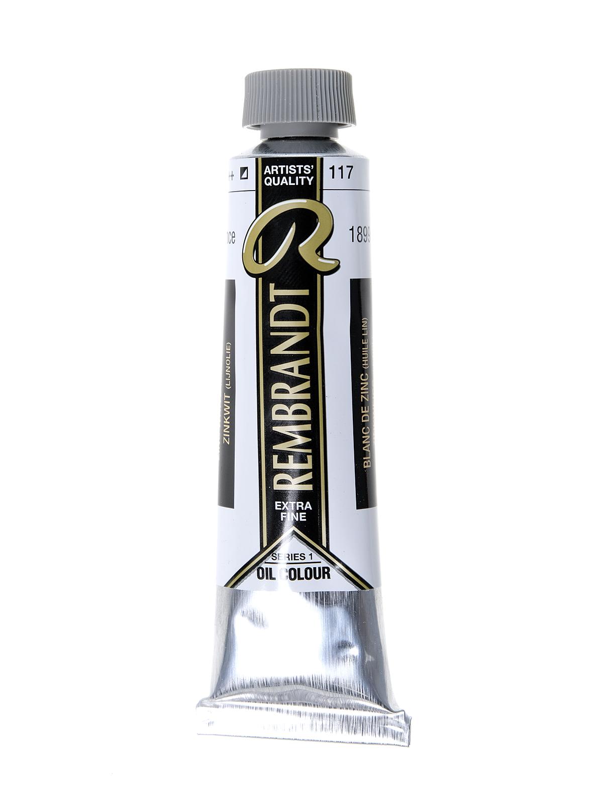 Artist's Oil Colors zinc white (linseed) 40 ml 117
