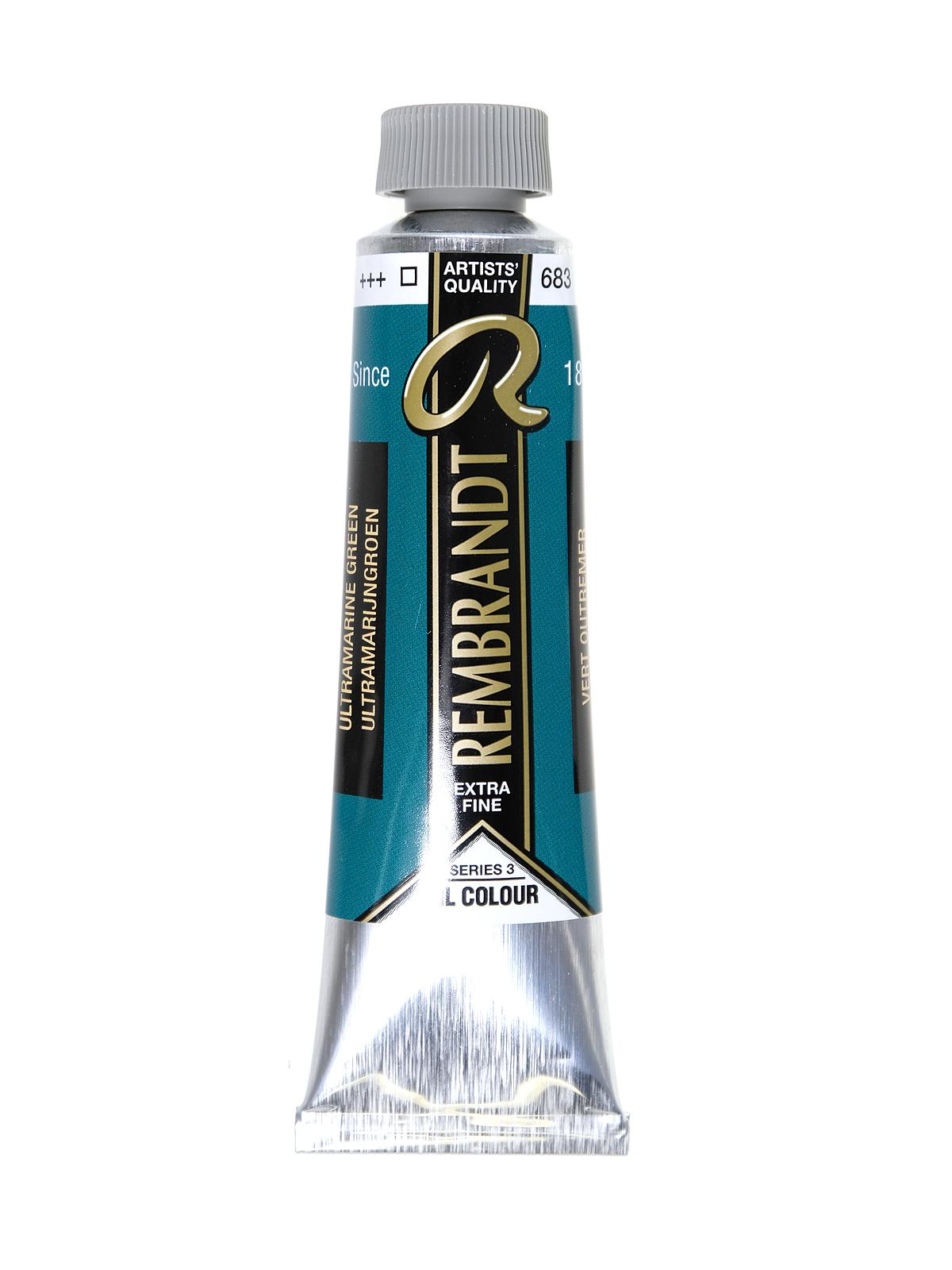 Artist's Oil Colors ultramarine green 40 ml 683
