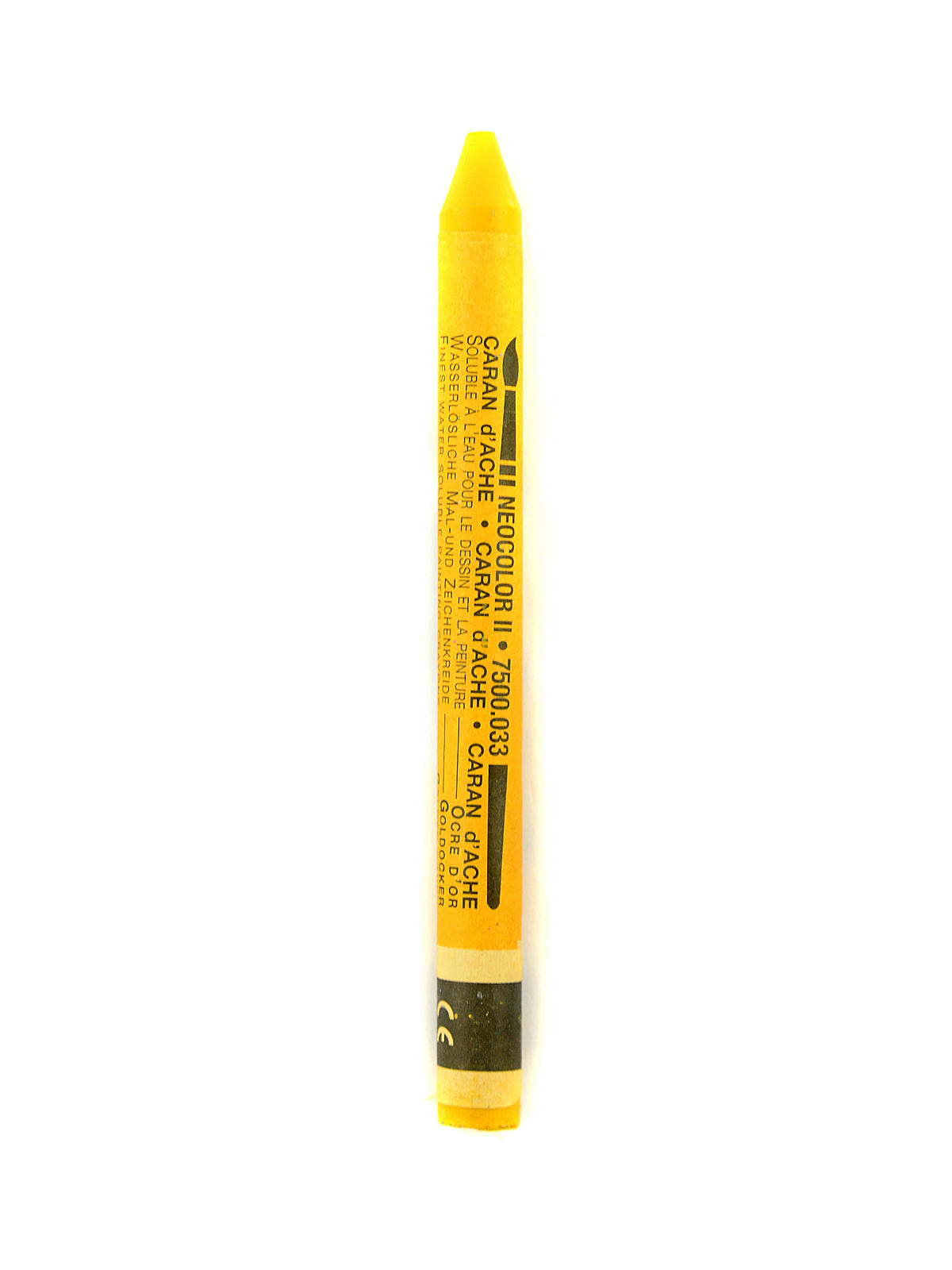 Neocolor II Aquarelle Water Soluble Wax Pastels golden ochre