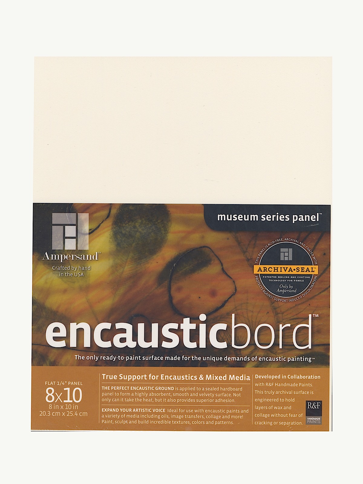 Encausticbord 8 in. x 10 in. 1 4 in. each