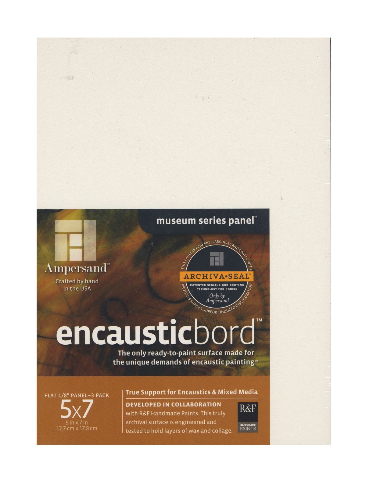 Encausticbord 5 in. x 7 in. 1 8 in. pack of 3