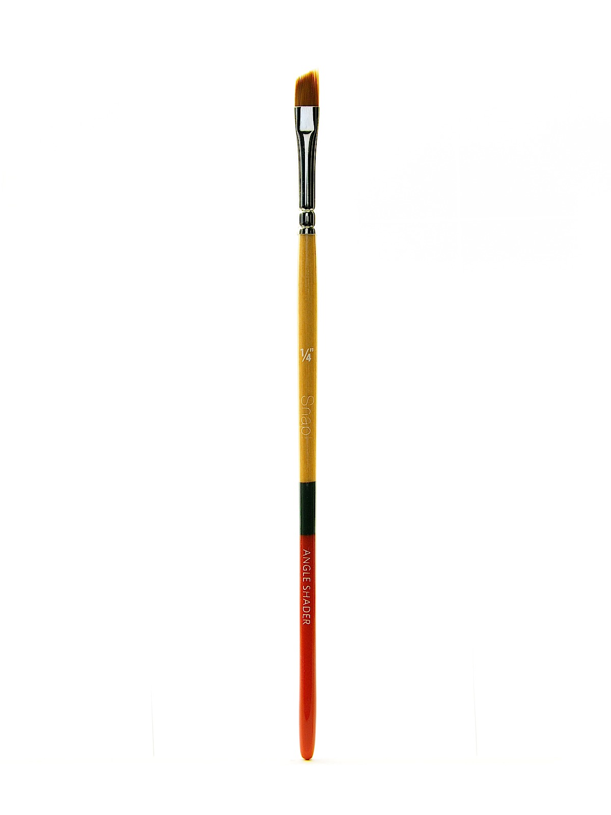 Snap Brushes 1 4 in. golden taklon angle shader