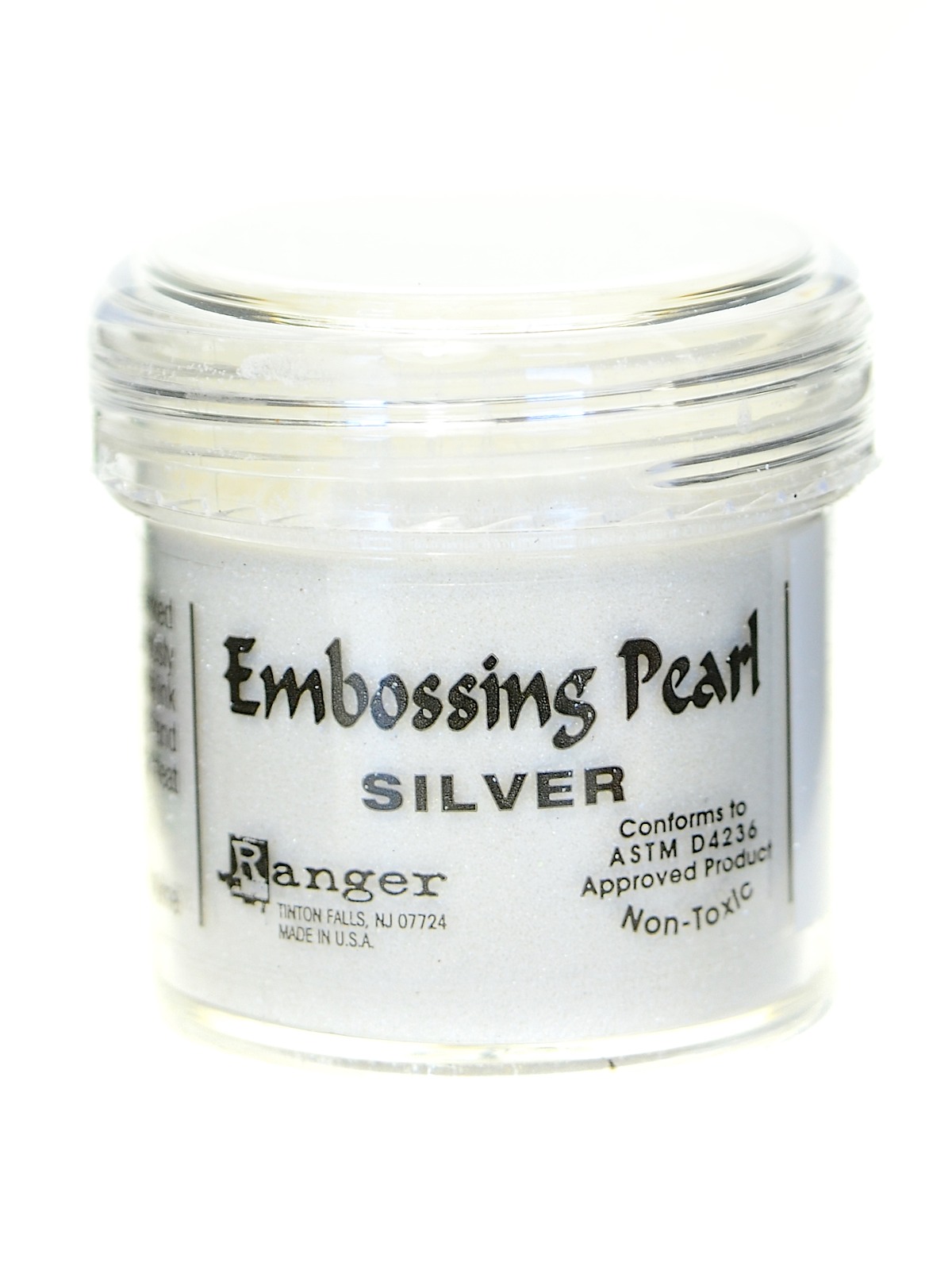 Embossing Powder Silver Pearl 1 Oz. Jar