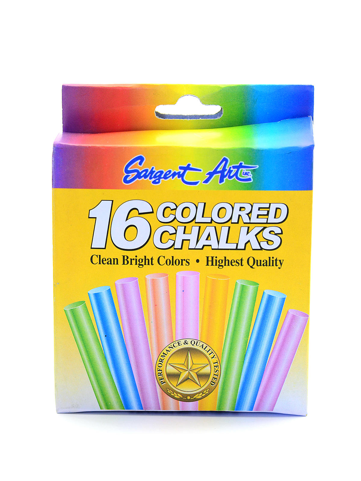 Molded Chalk assorted colors pack of 16