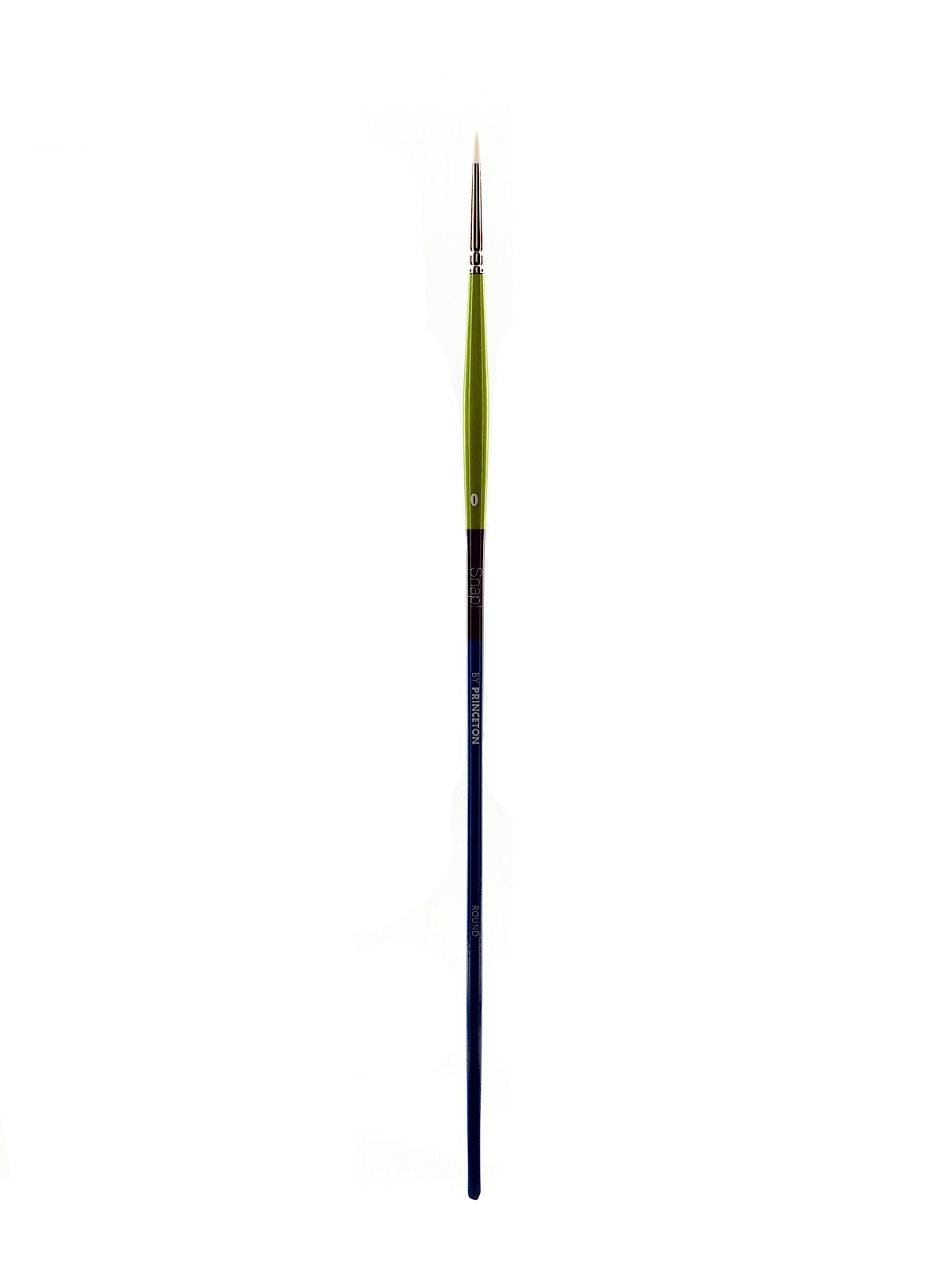 Snap Brushes 0 white taklon long handle round