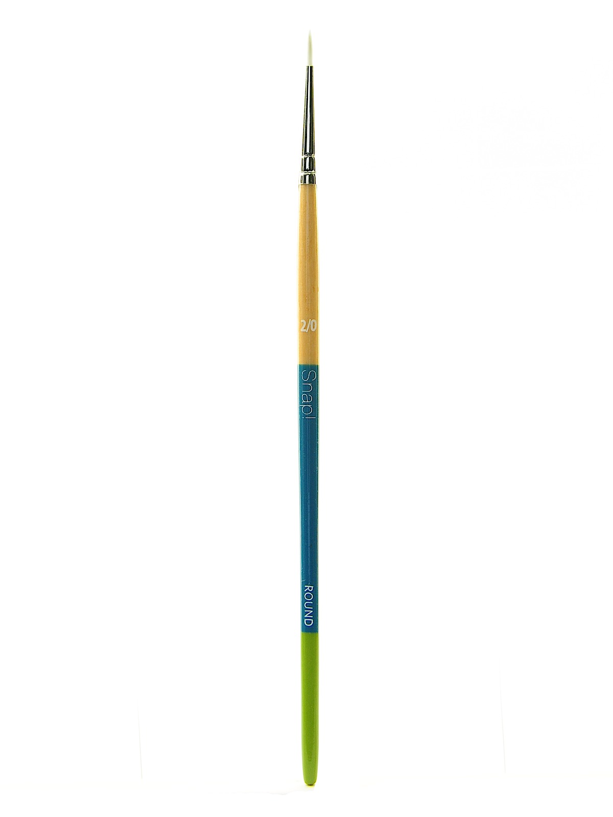 Snap Brushes 2 white taklon round