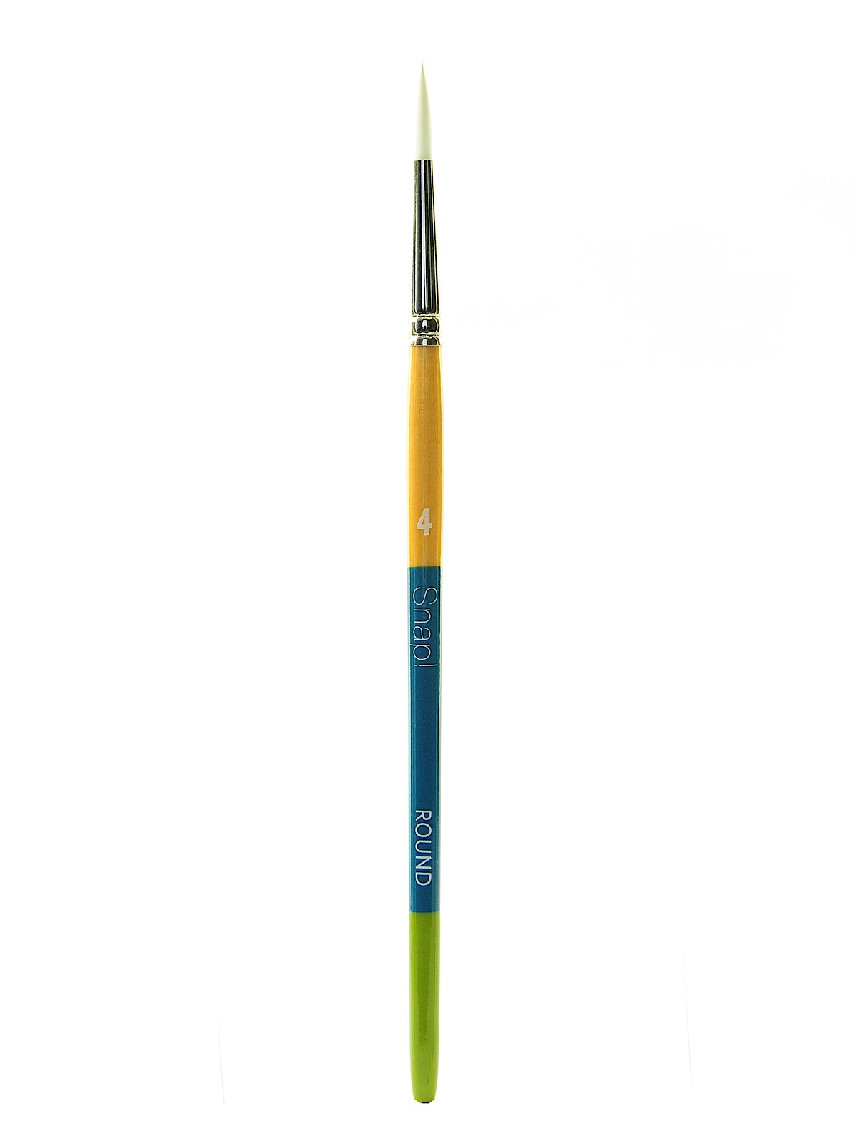 Snap Brushes 4 white taklon round