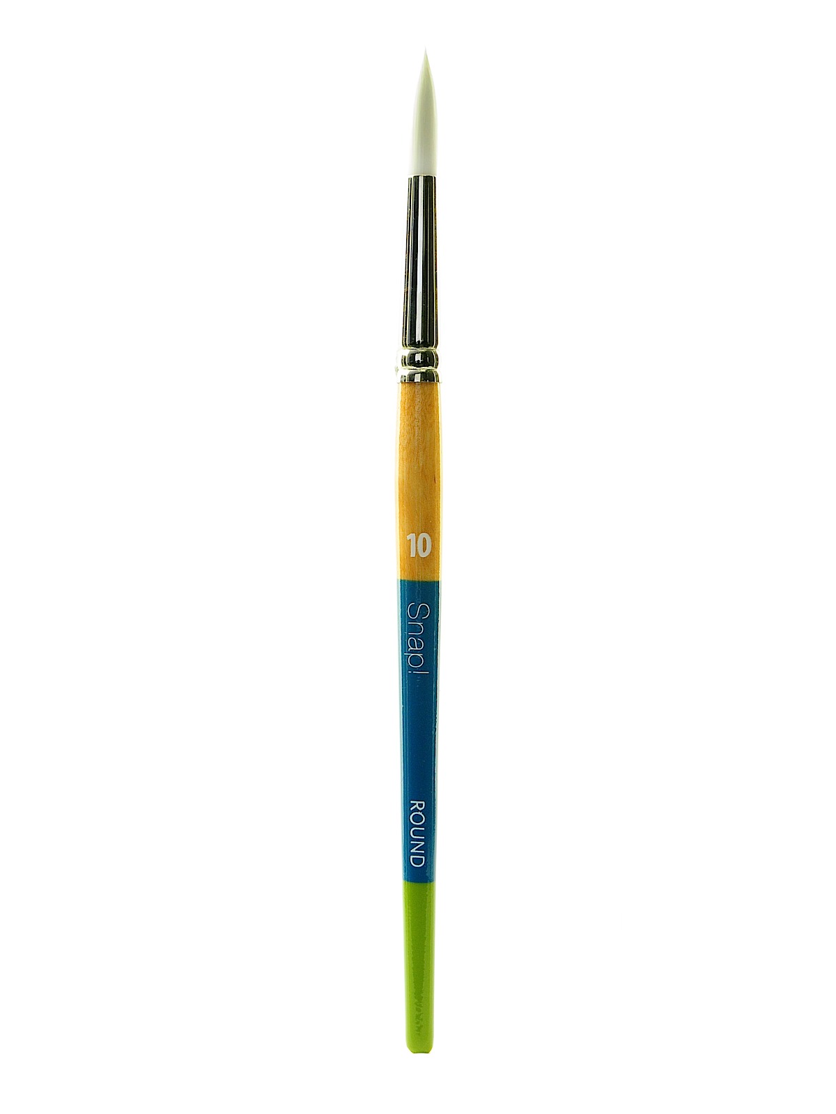 Snap Brushes 10 white taklon round