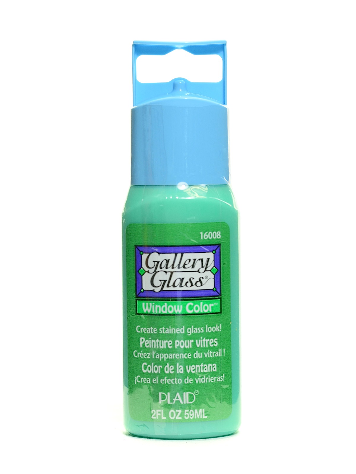 Gallery Glass Window Color Kelly green 2 oz.