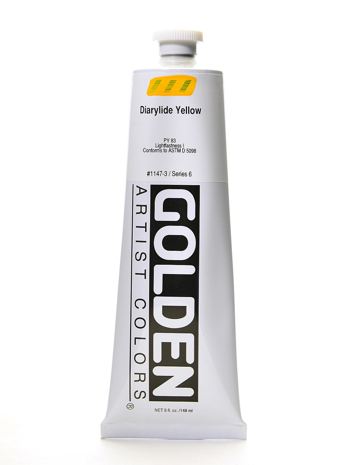 Heavy Body Acrylics Diarylide Yellow 5 Oz.