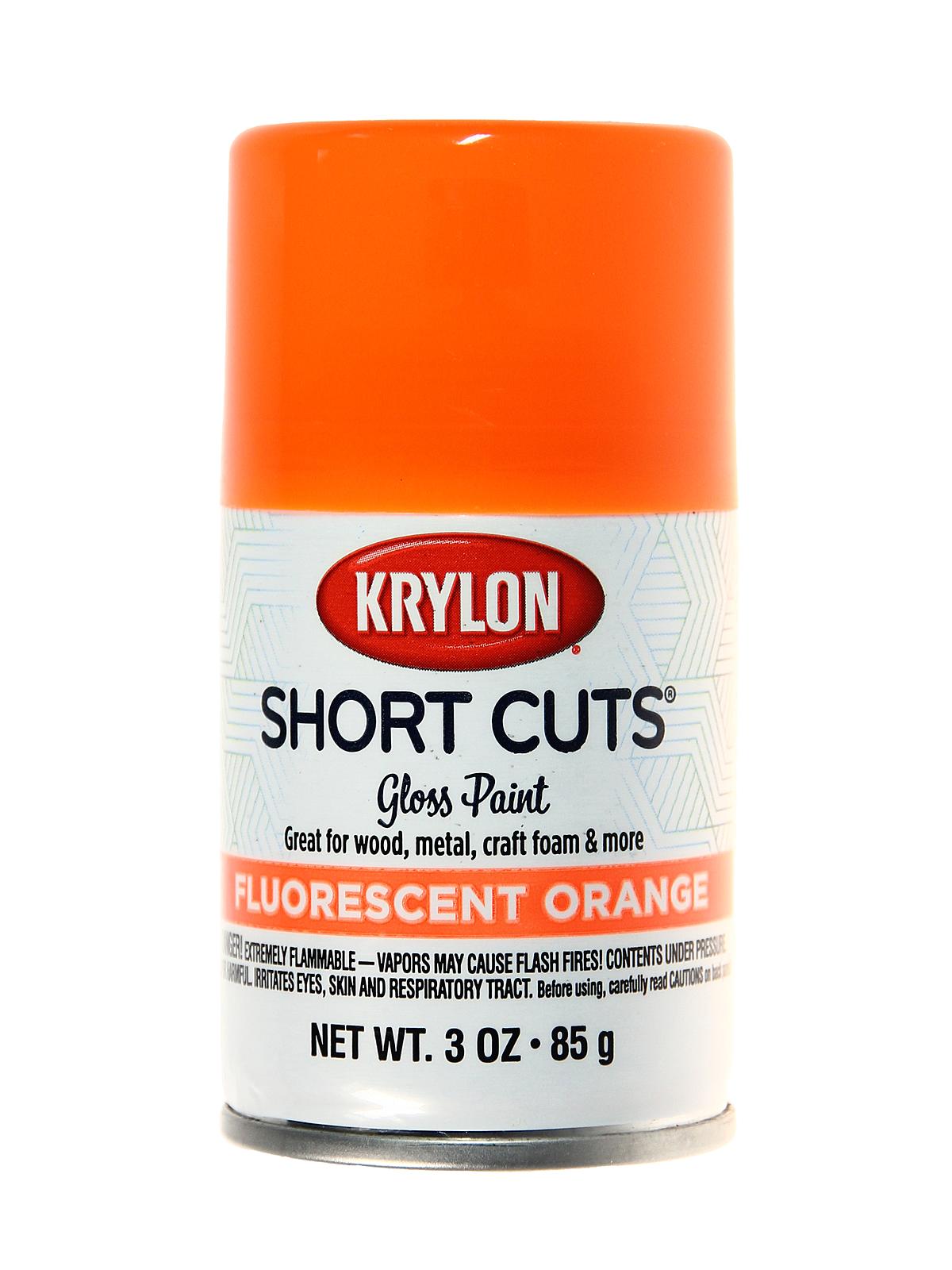 Short Cuts Glow Orange 3 Oz. Aerosol