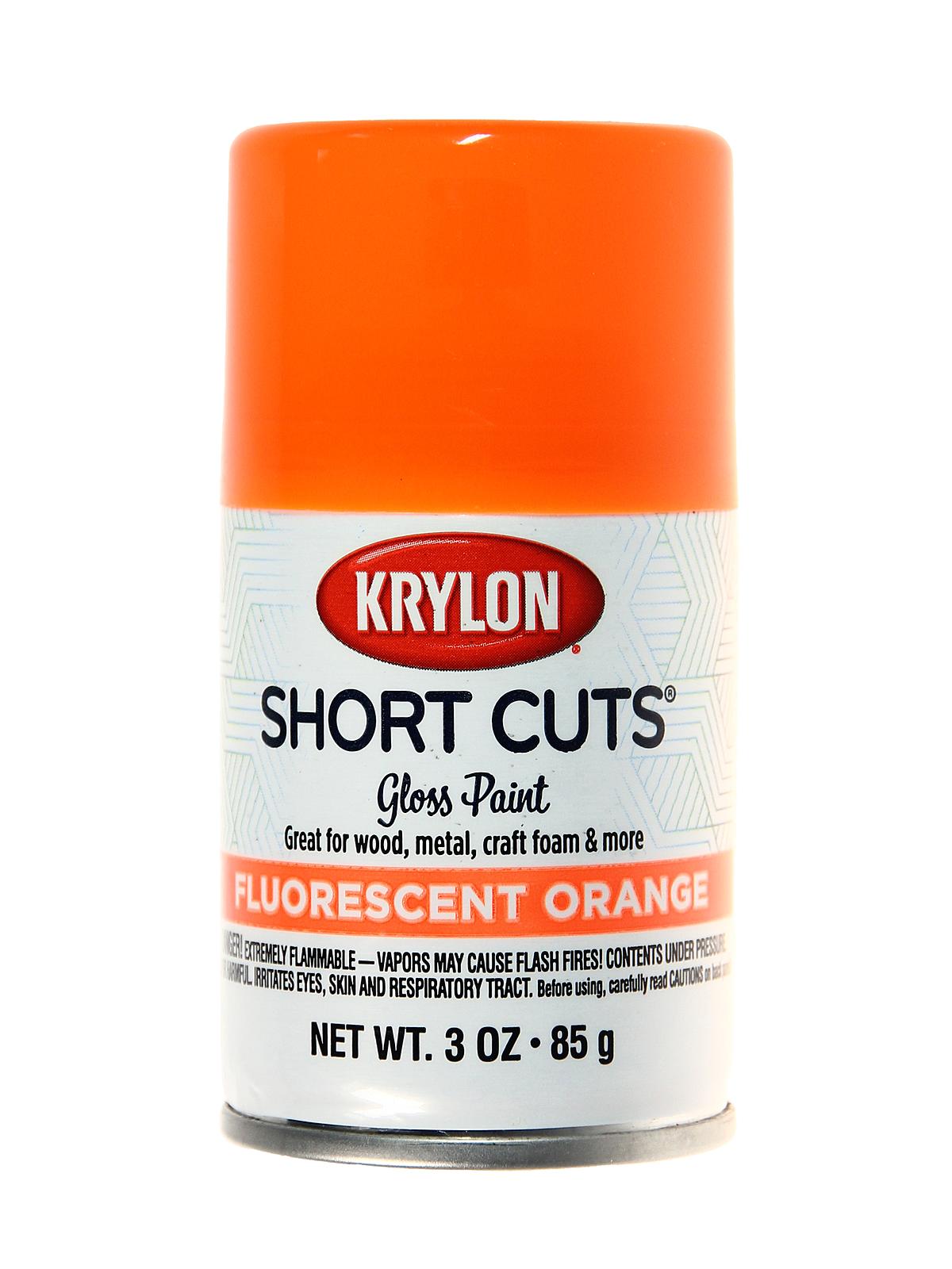 Short Cuts glow orange 3 oz. aerosol