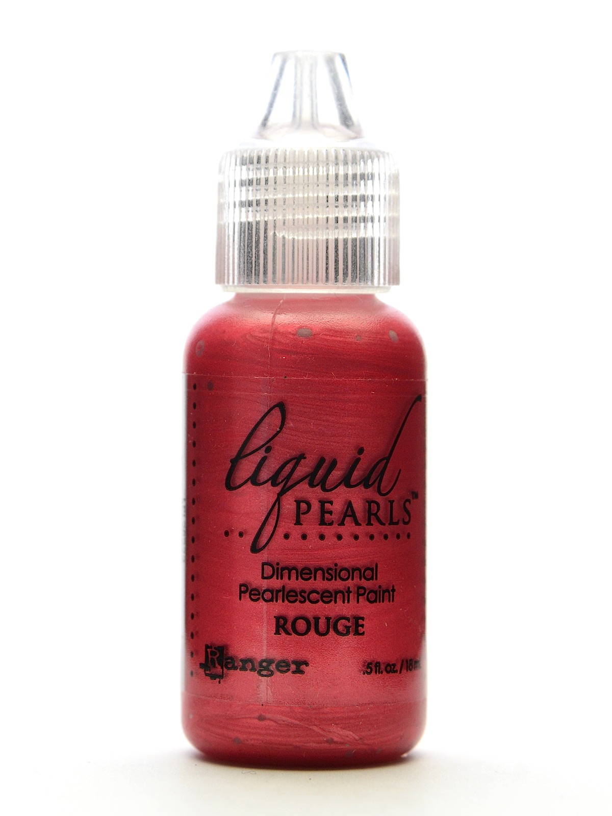 Liquid Pearls Pearlescent Paint rouge 0.5 oz. bottle