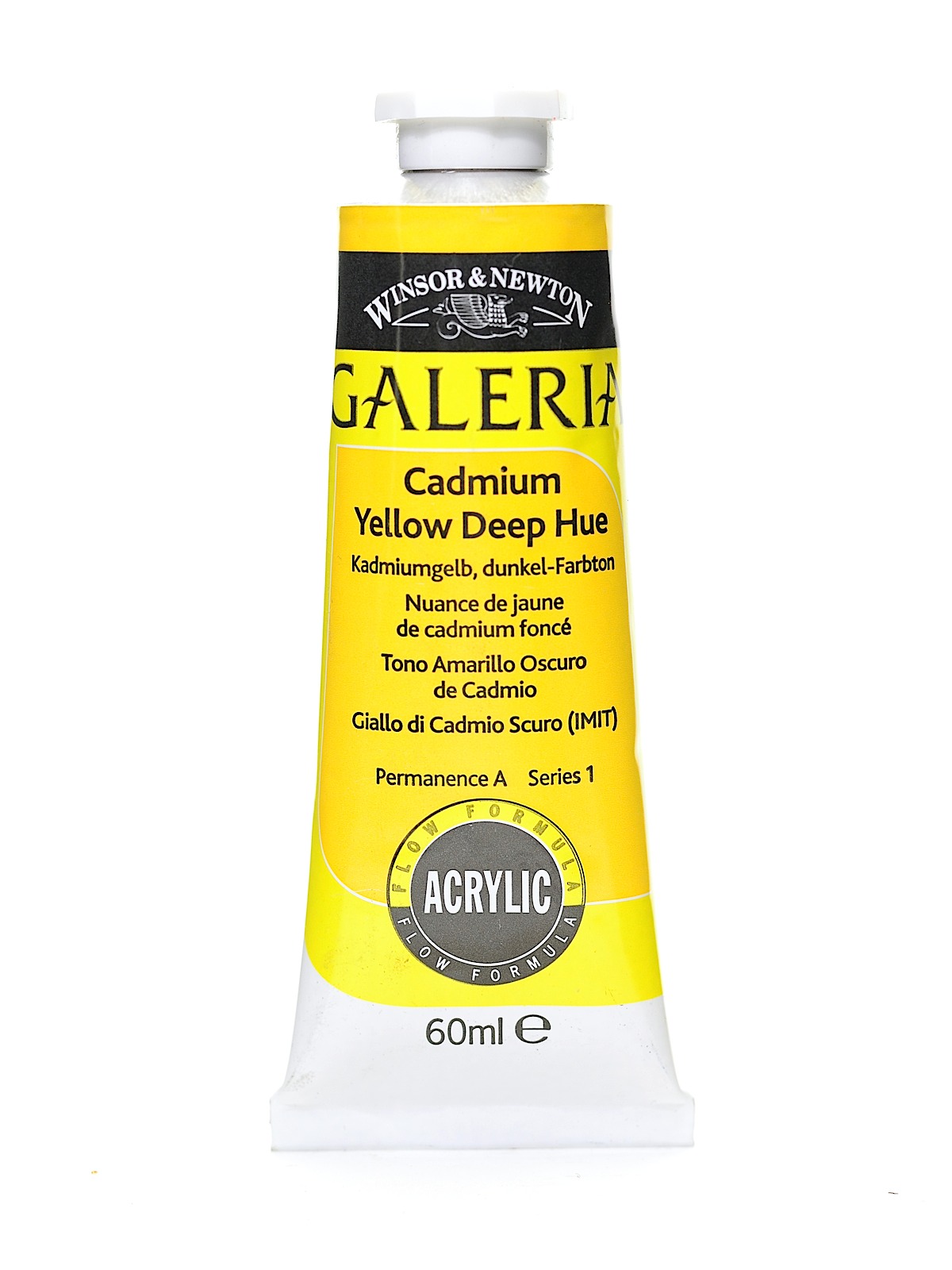 Galeria Flow Formula Acrylic Colours cadmium yellow deep hue 60 ml 115