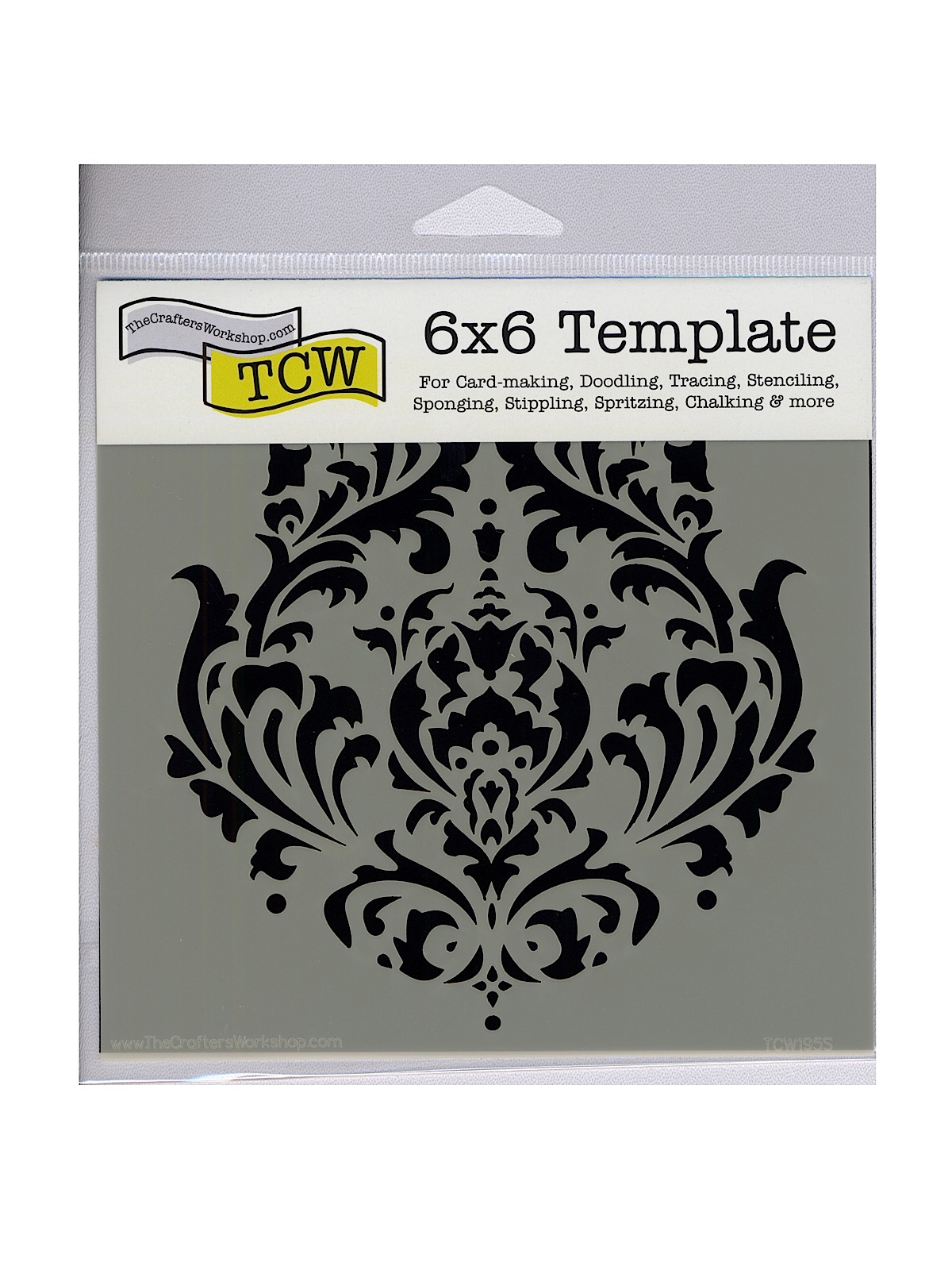 Stencils brocade 6 in. x 6 in.
