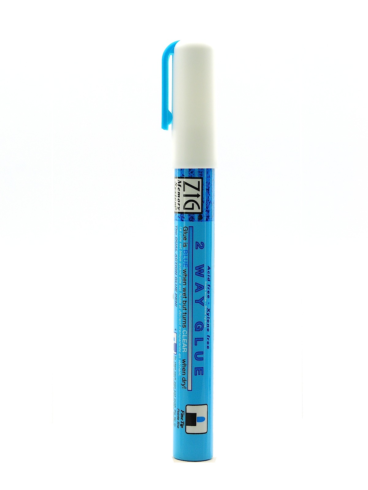 Memory System 2-Way Glue Pens fine 2 mm clip cap