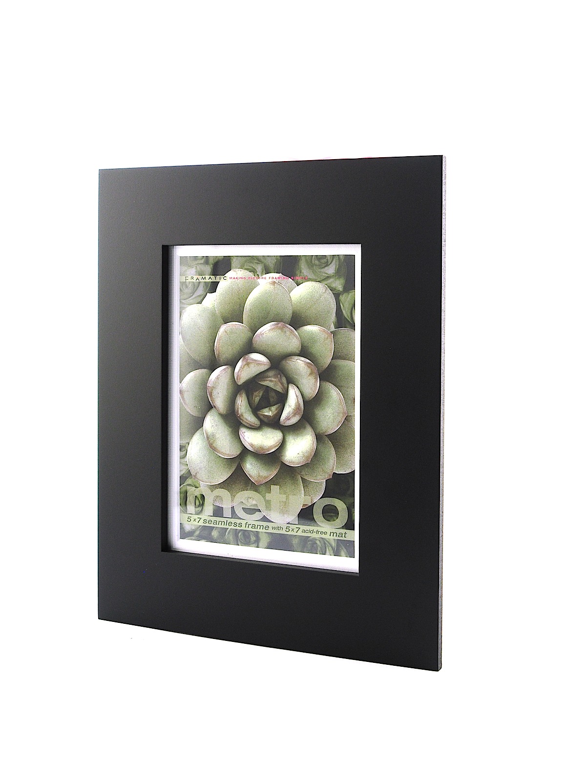 Metro Seamless Panel Frames black 5 in. x 7 in. 5 in. x 7 in. opening