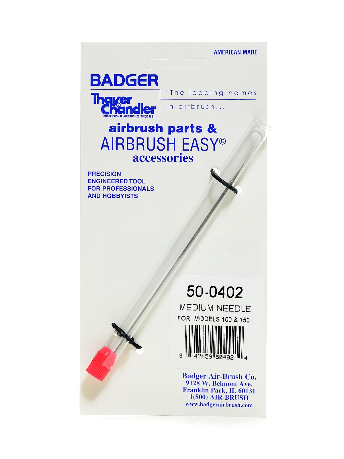 Airbrush Parts medium needle for models 100 and 150  50-0402