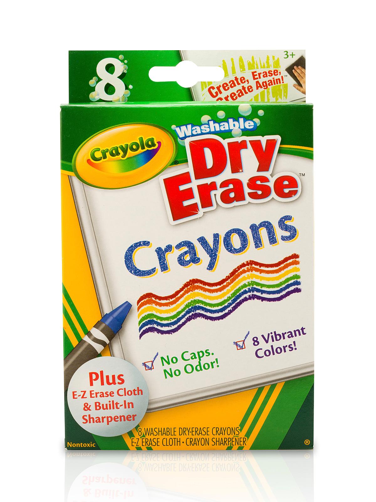Dry-Erase Crayons classic box of 8