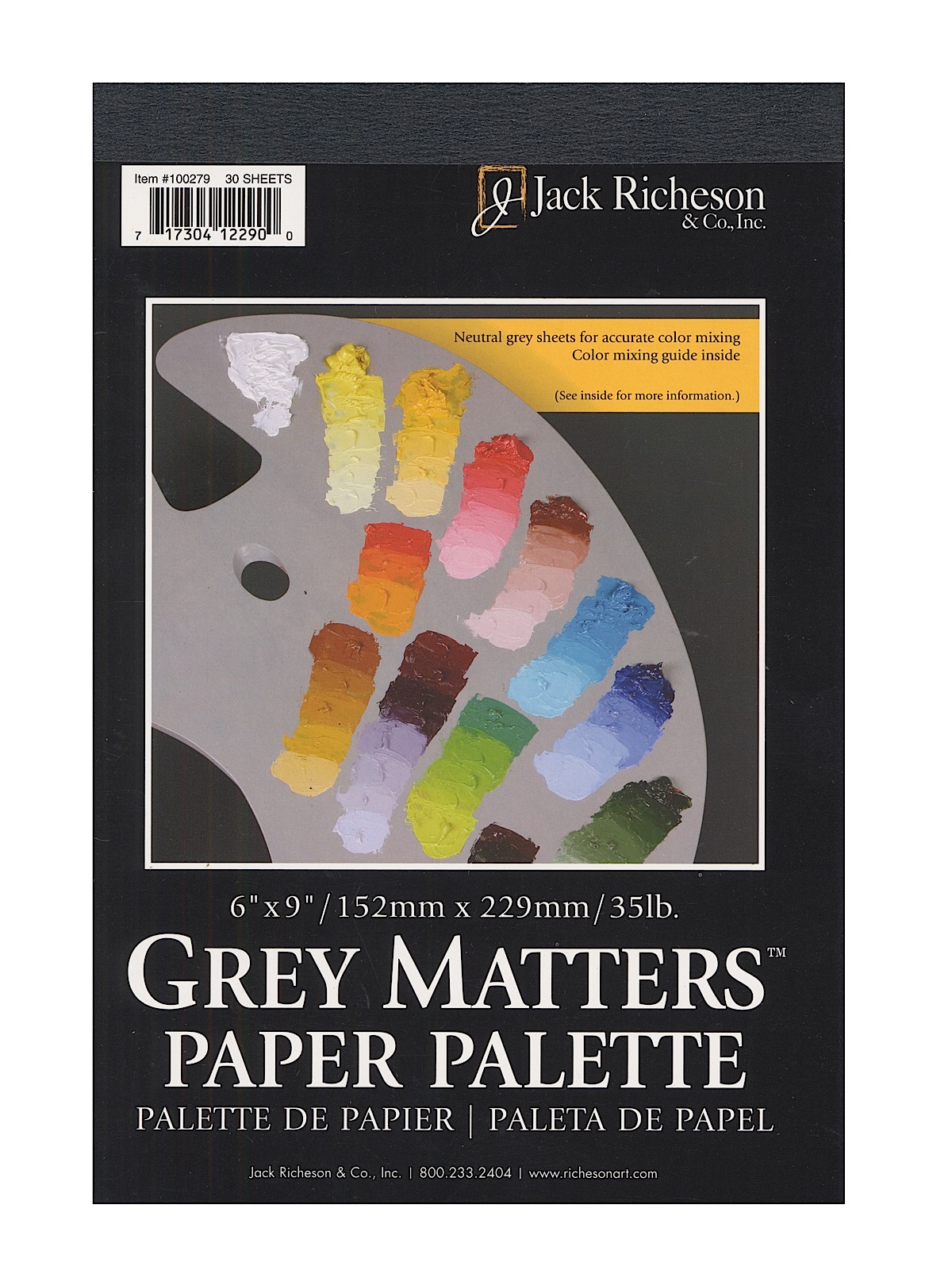Grey Matters Paper Palettes 6 in. x 9 in.