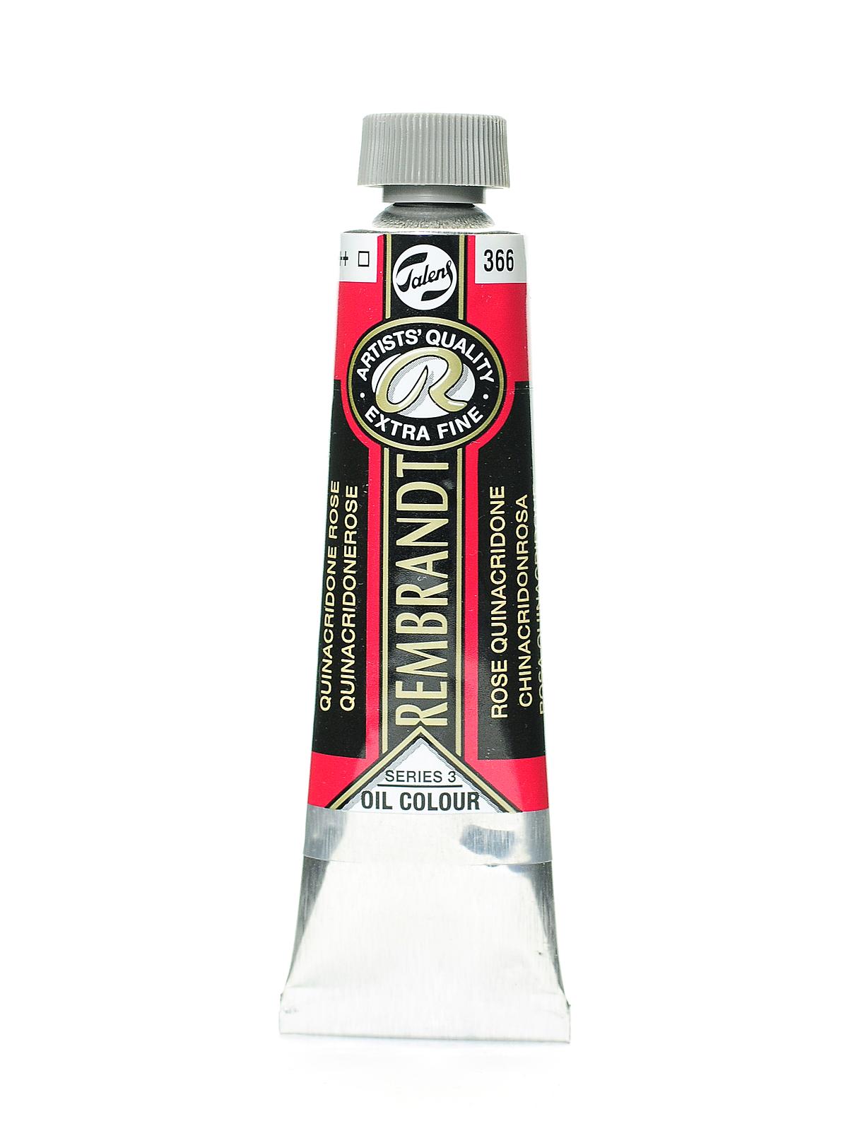 Artist's Oil Colors quinacridone rose 40 ml 366