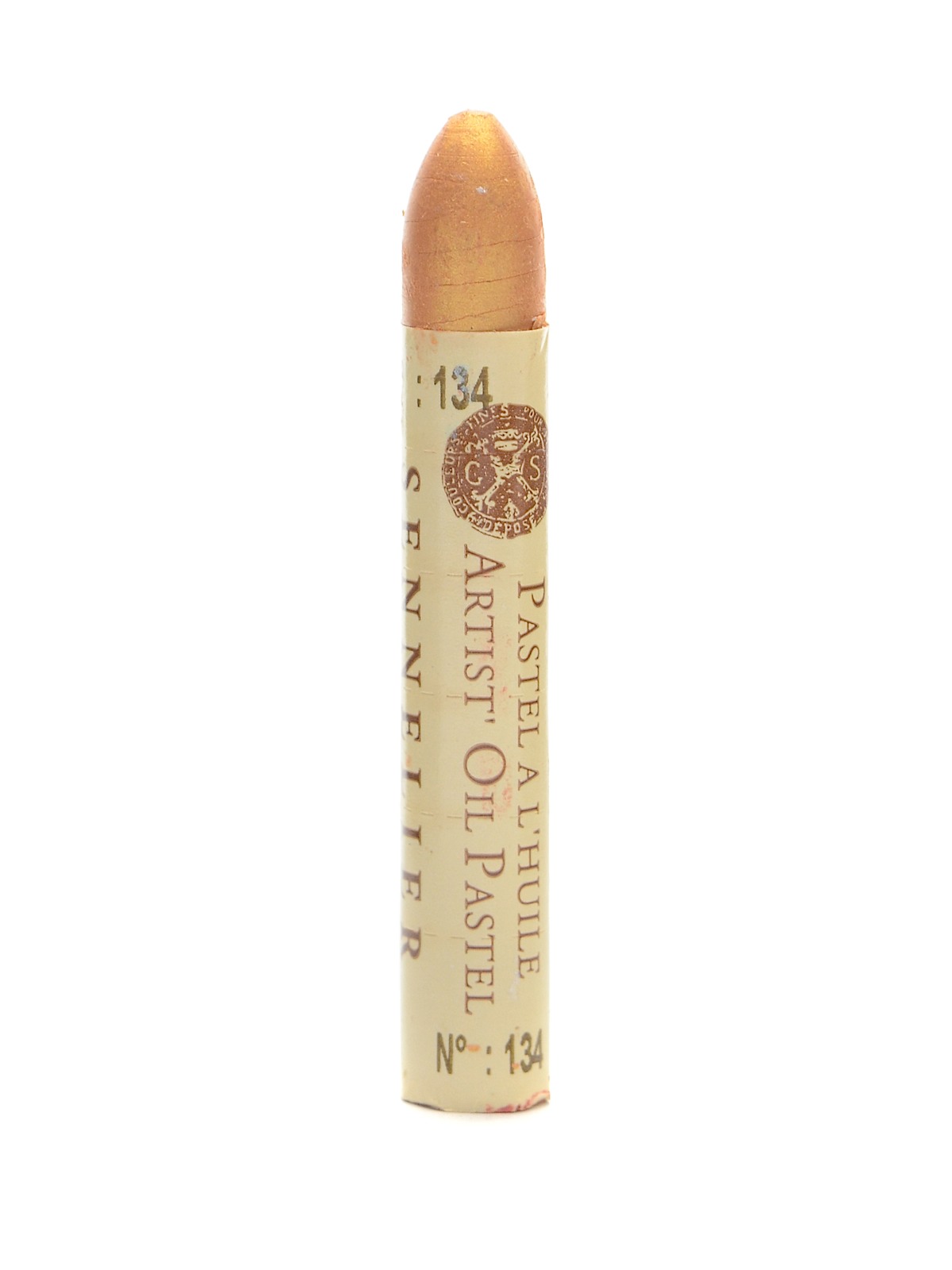 Iridescent Oil Pastels red gold 134