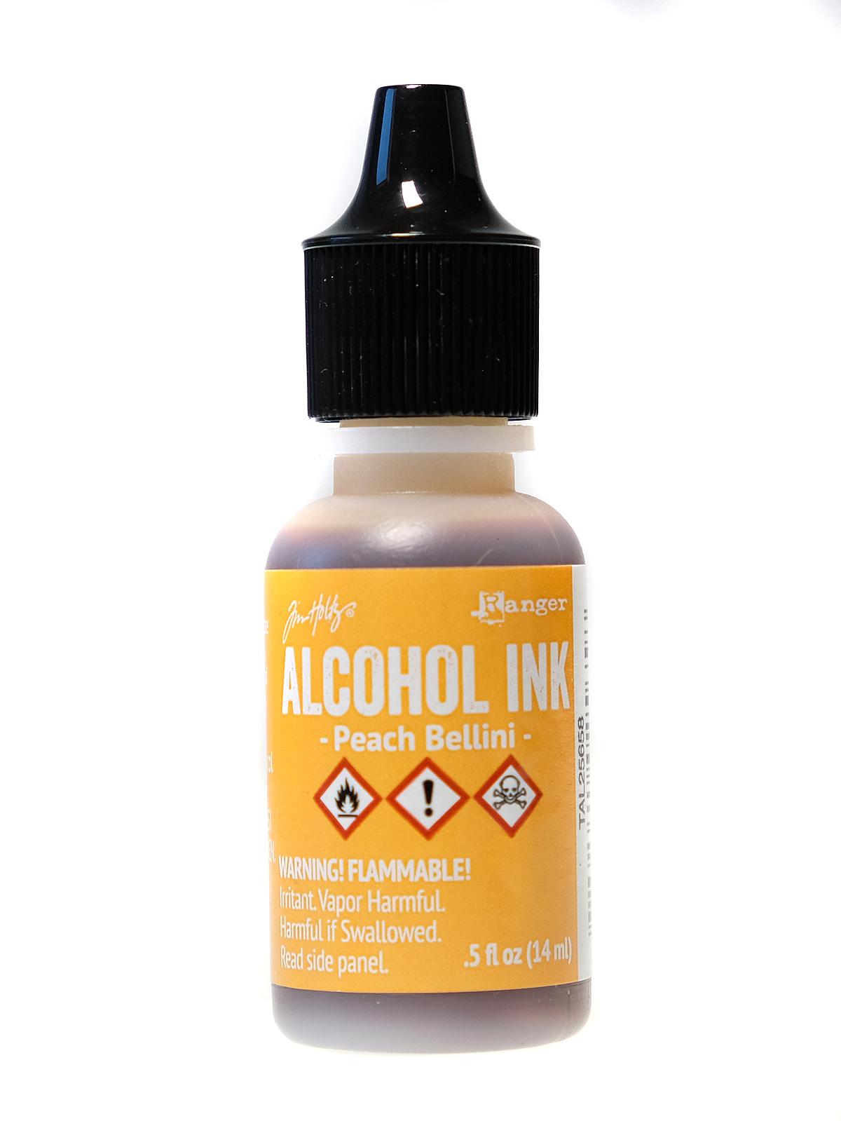 Tim Holtz Alcohol Inks peach bellini 0.5 oz. bottle