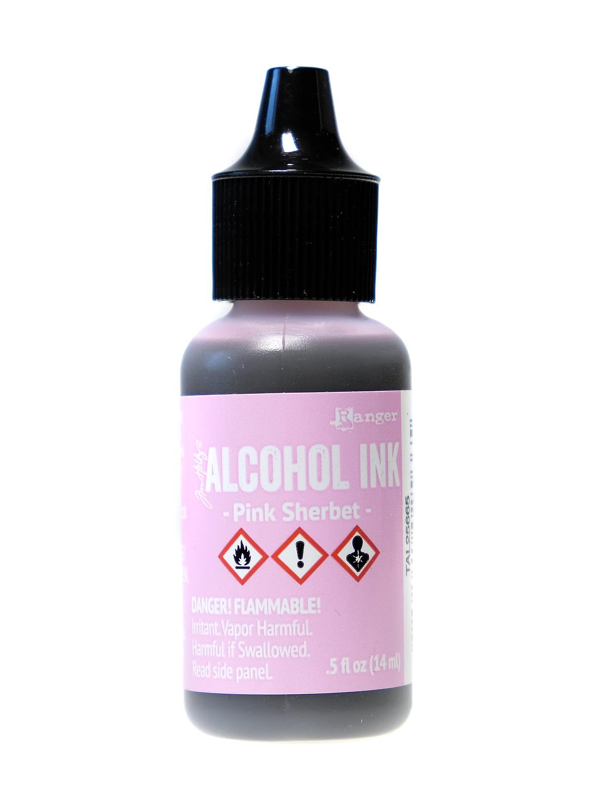 Tim Holtz Alcohol Inks pink sherbet 0.5 oz. bottle