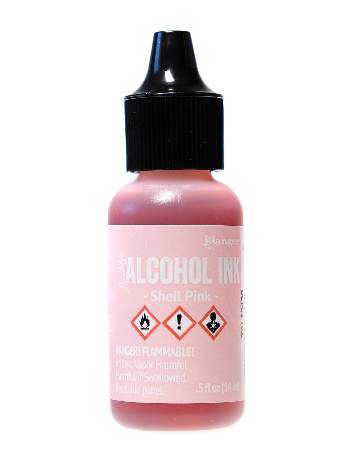 Tim Holtz Alcohol Inks shell pink 0.5 oz. bottle