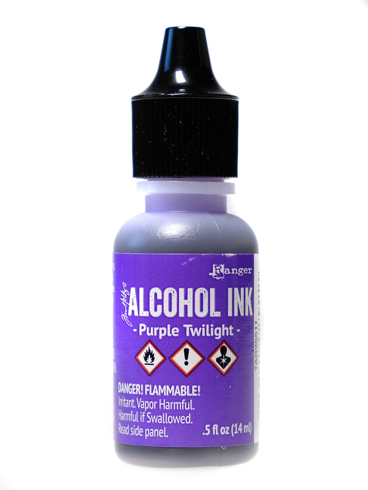 Tim Holtz Alcohol Inks purple twilight 0.5 oz. bottle