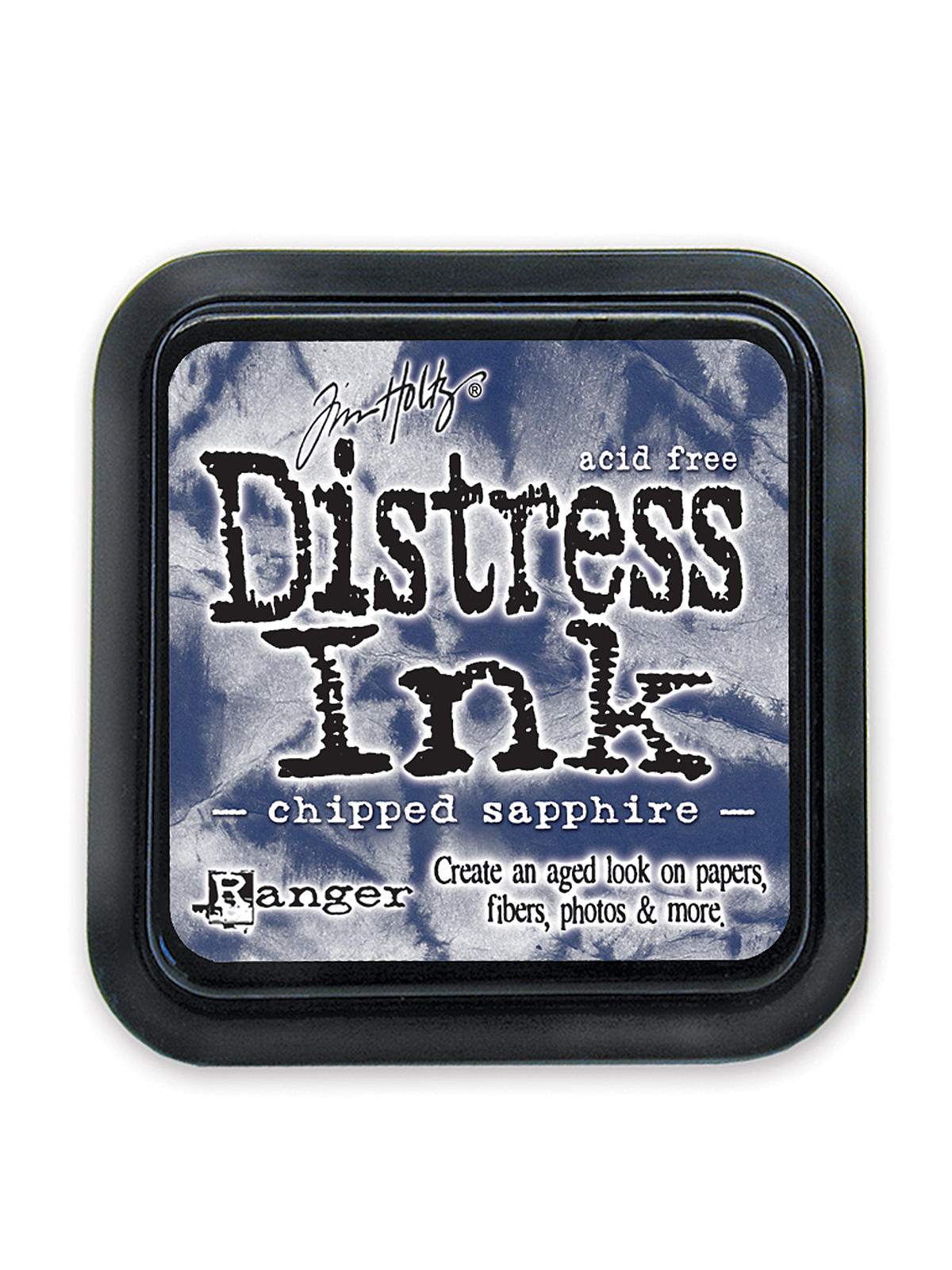 Tim Holtz Distress Ink chipped sapphire pad